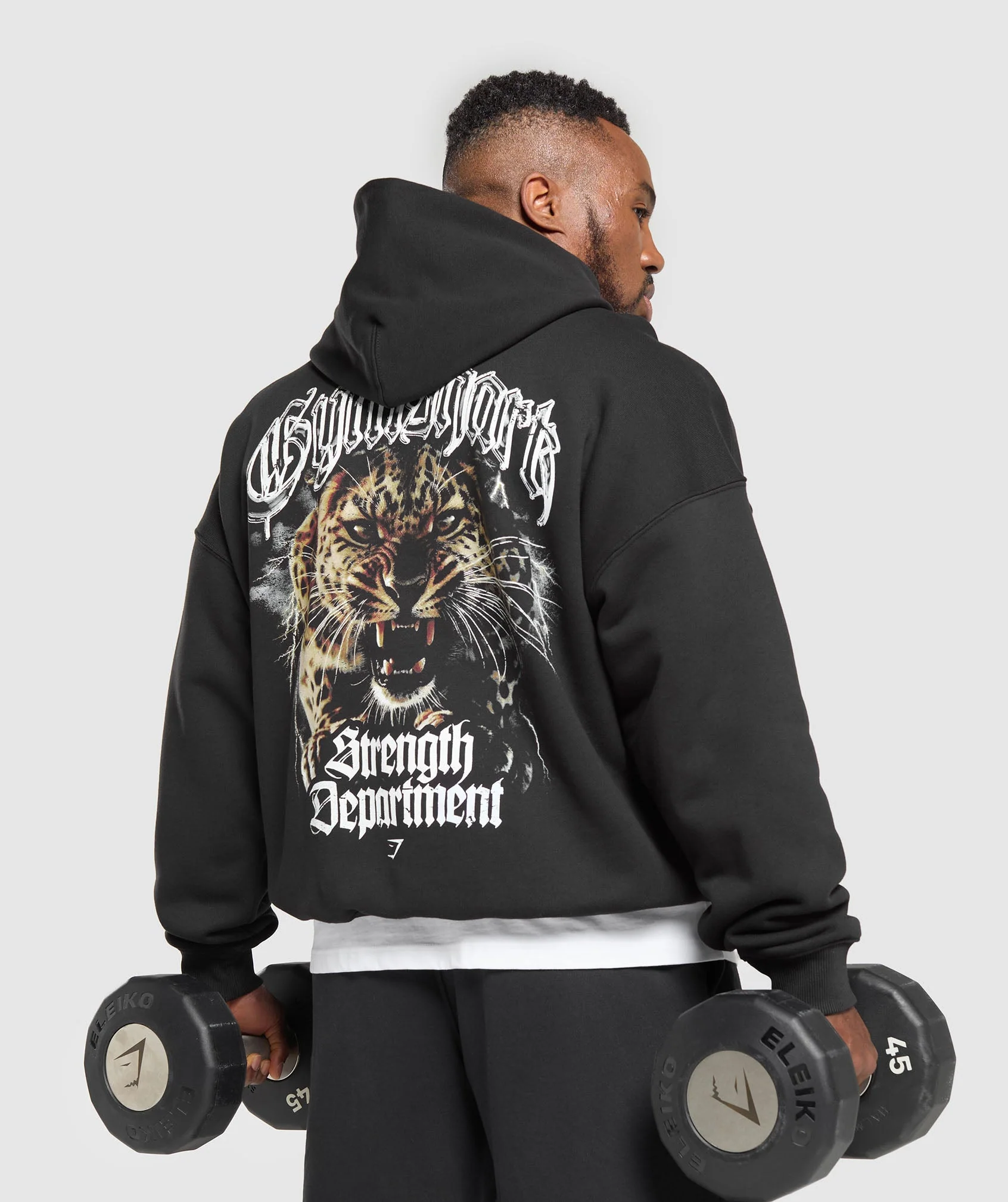 Strength Department Animal Oversized Hoodie