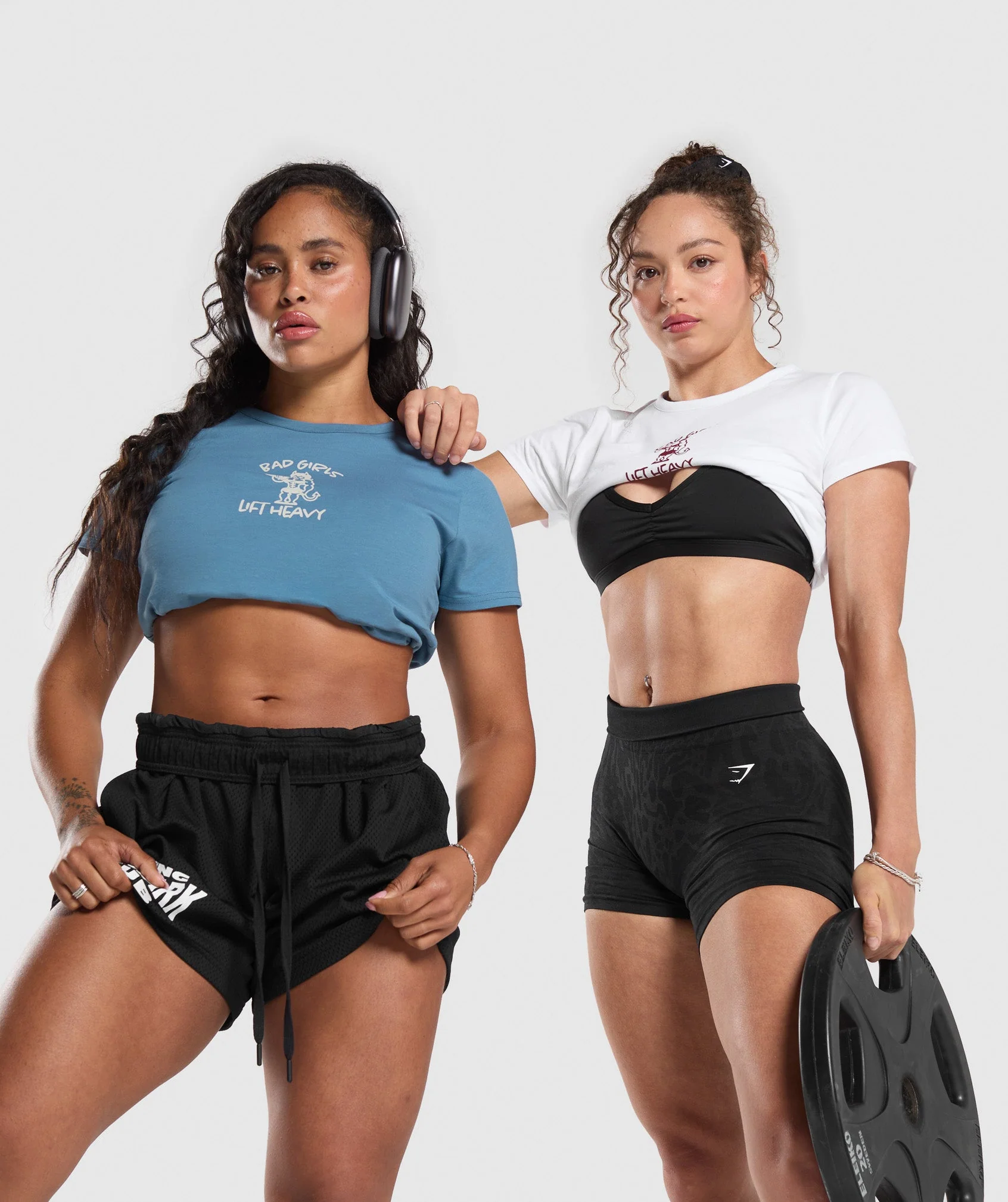 Lifting Club Graphic Baby Tee