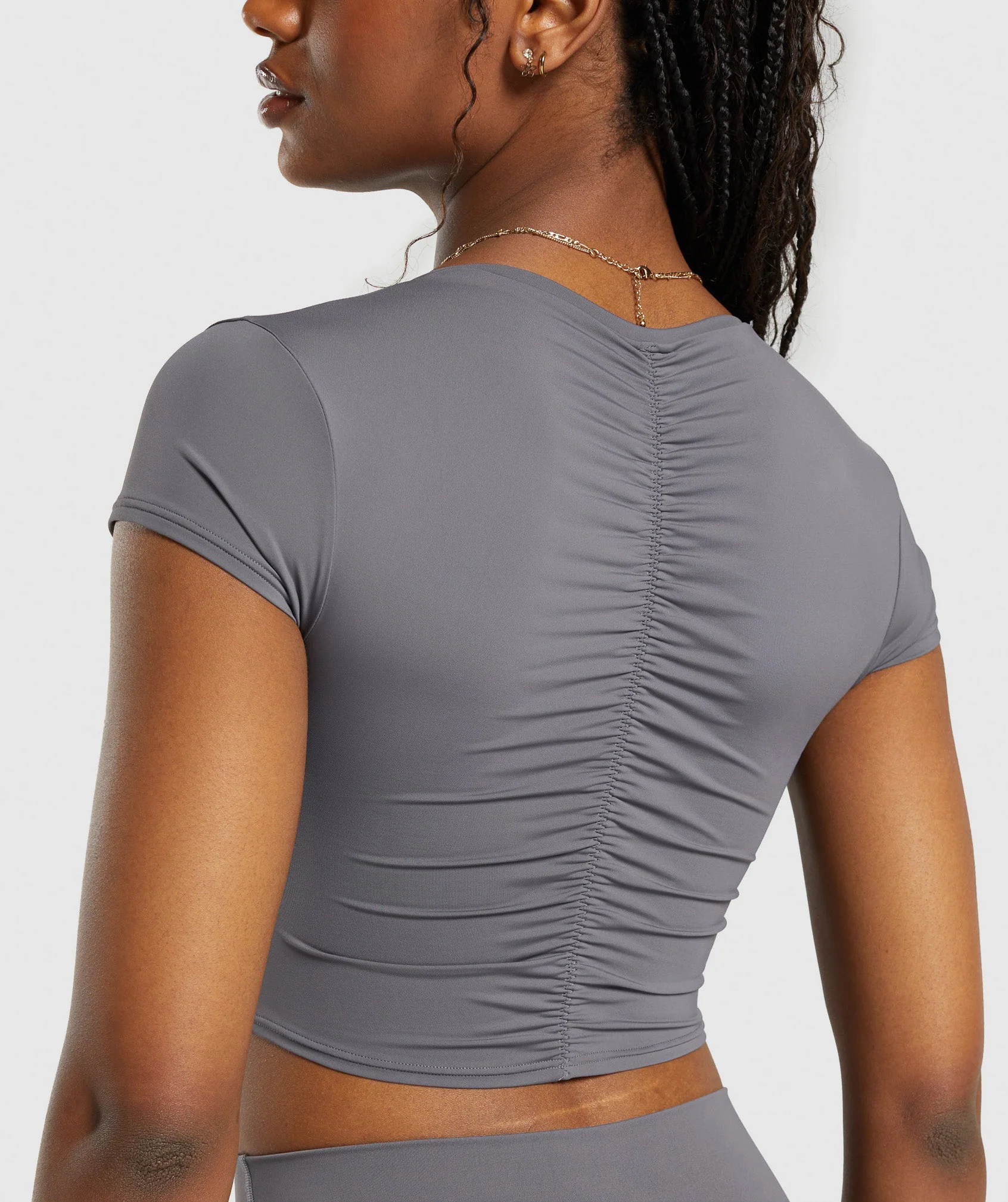Elevate Ruched Crop Top