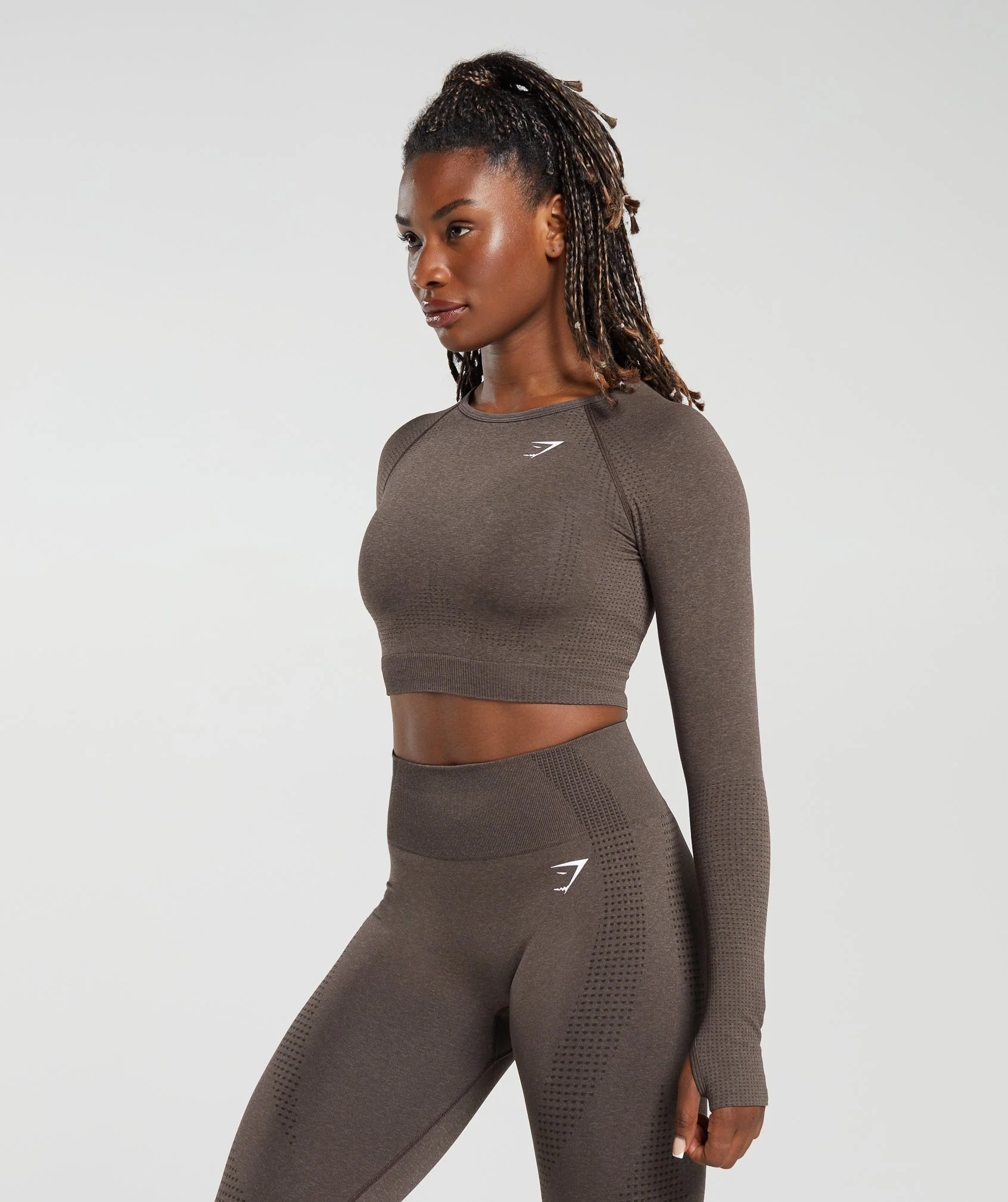 Vital Seamless 2.0 Long Sleeve Crop Top