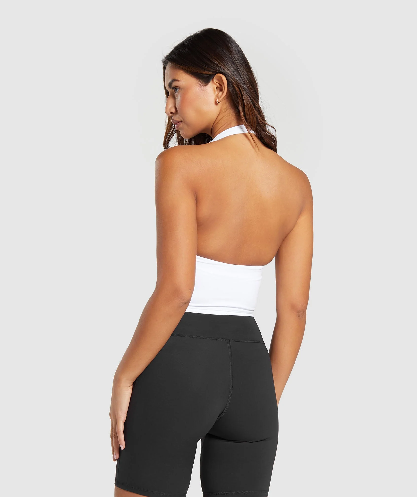 Halter Neck Cami with Shelf