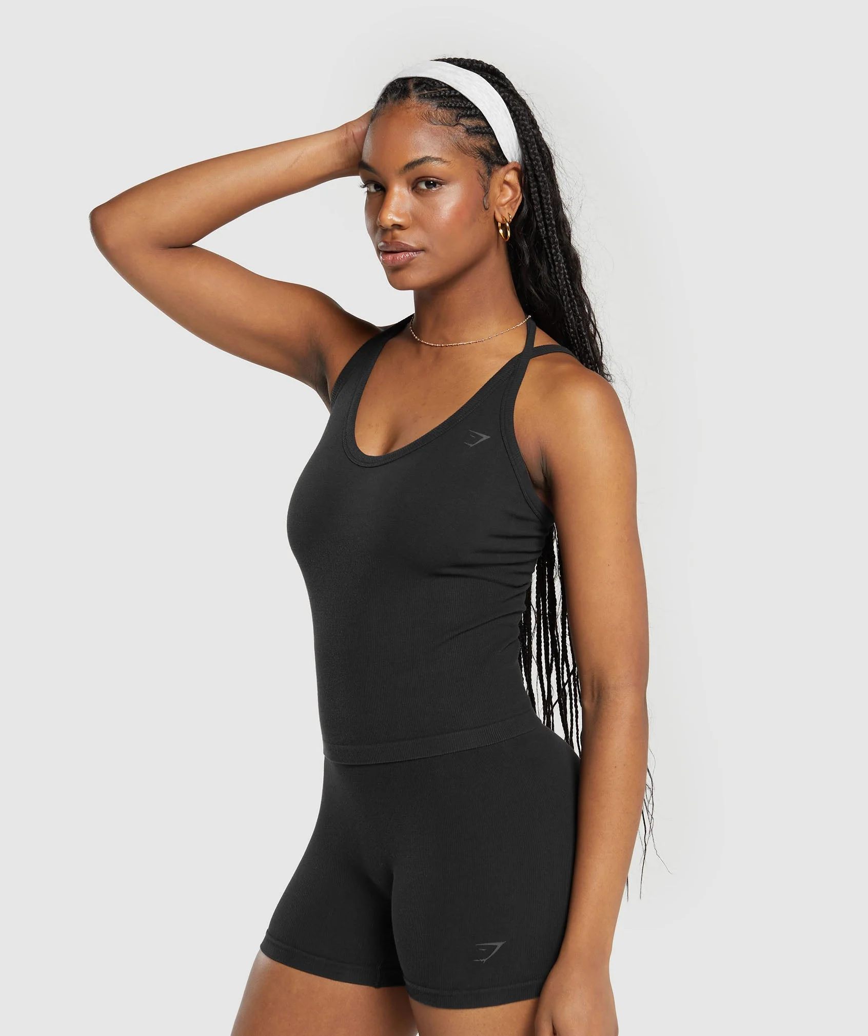 Ribbed Cotton Seamless Tank
