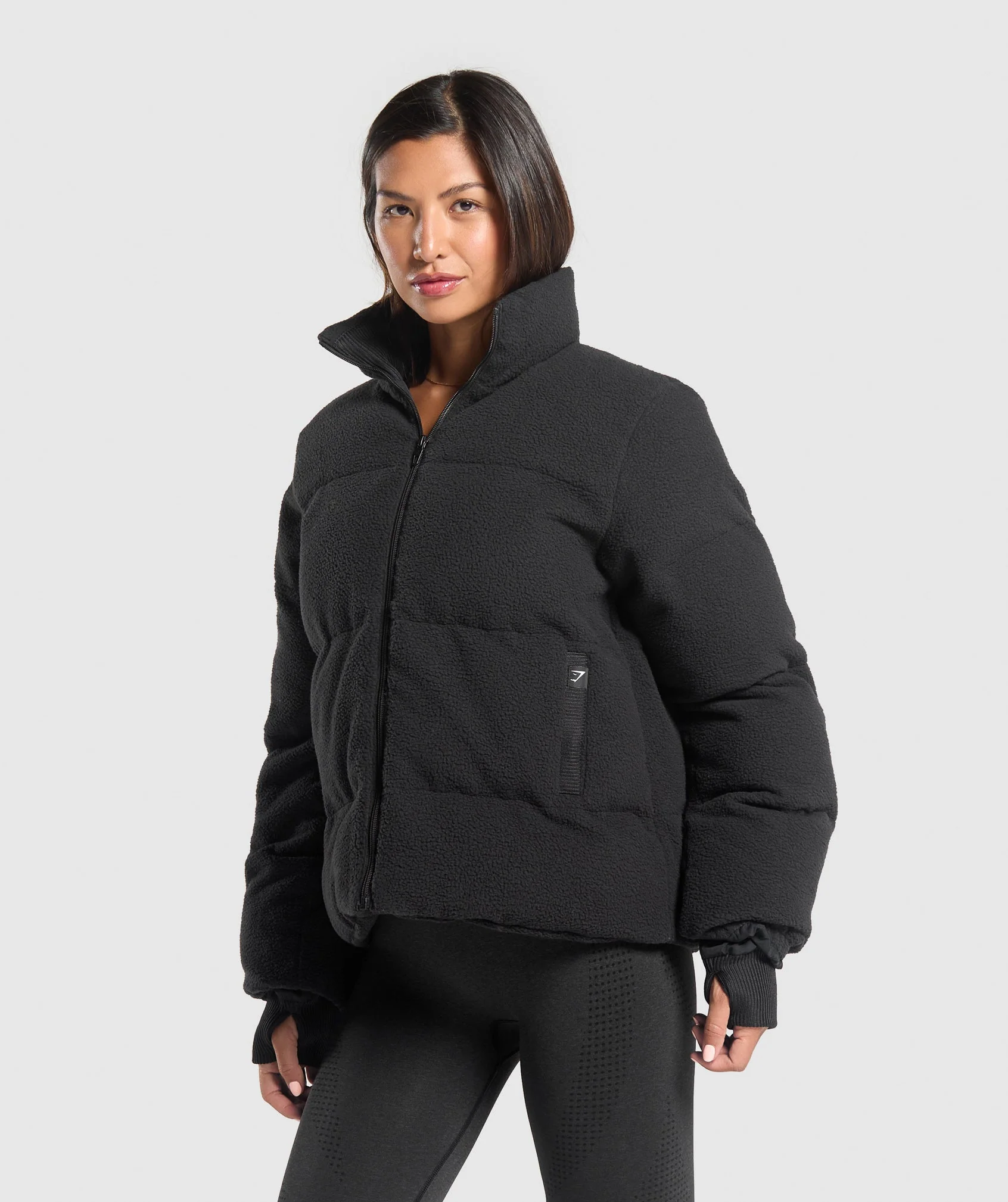 Sherpa Puffer Jacket