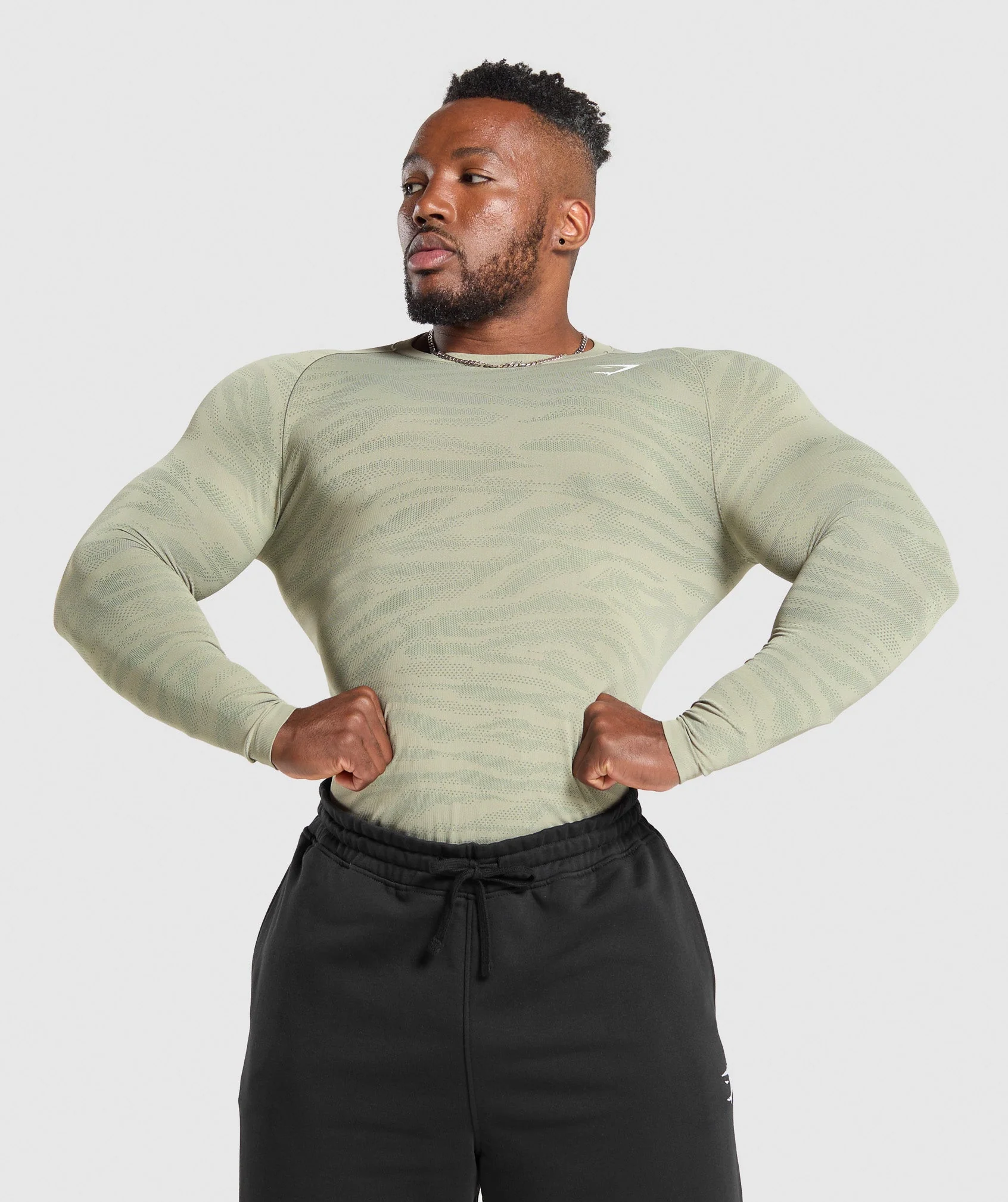 Geo Animal Seamless Long Sleeve T-Shirt