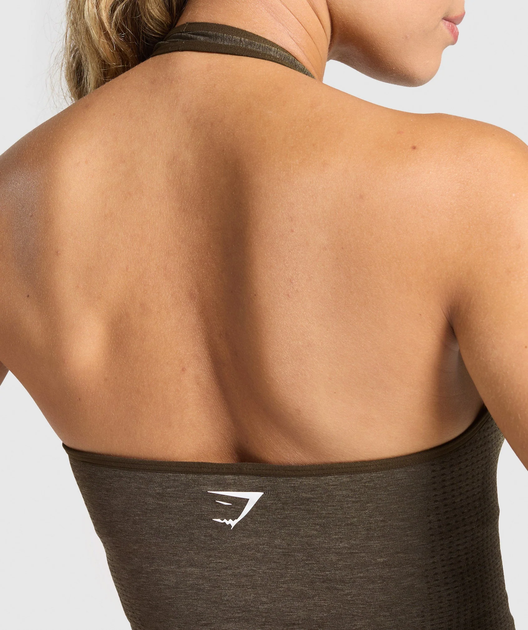 Vital Seamless Halter Neck Tank With Shelf