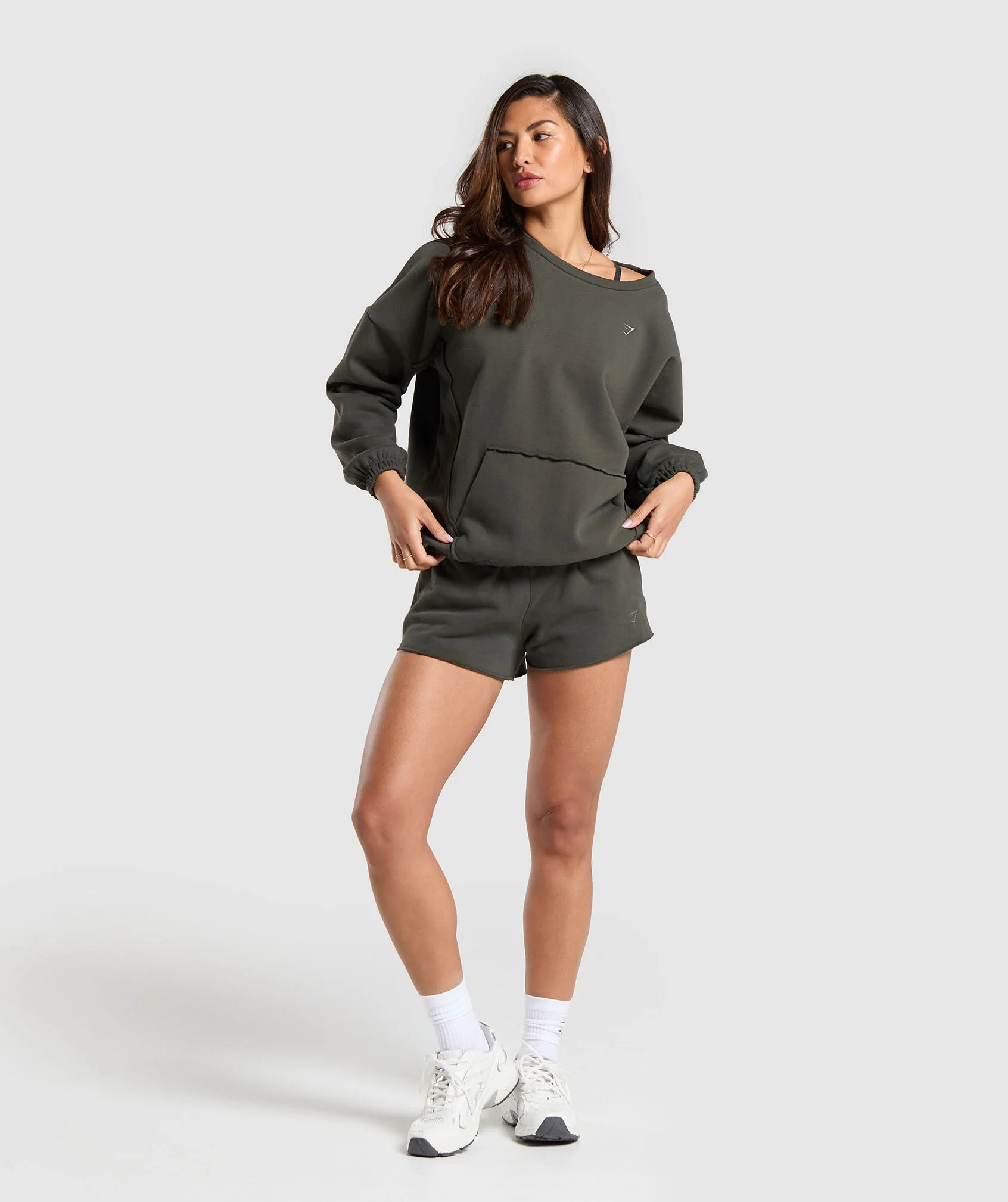 Fleece Oversized Sweatshirt