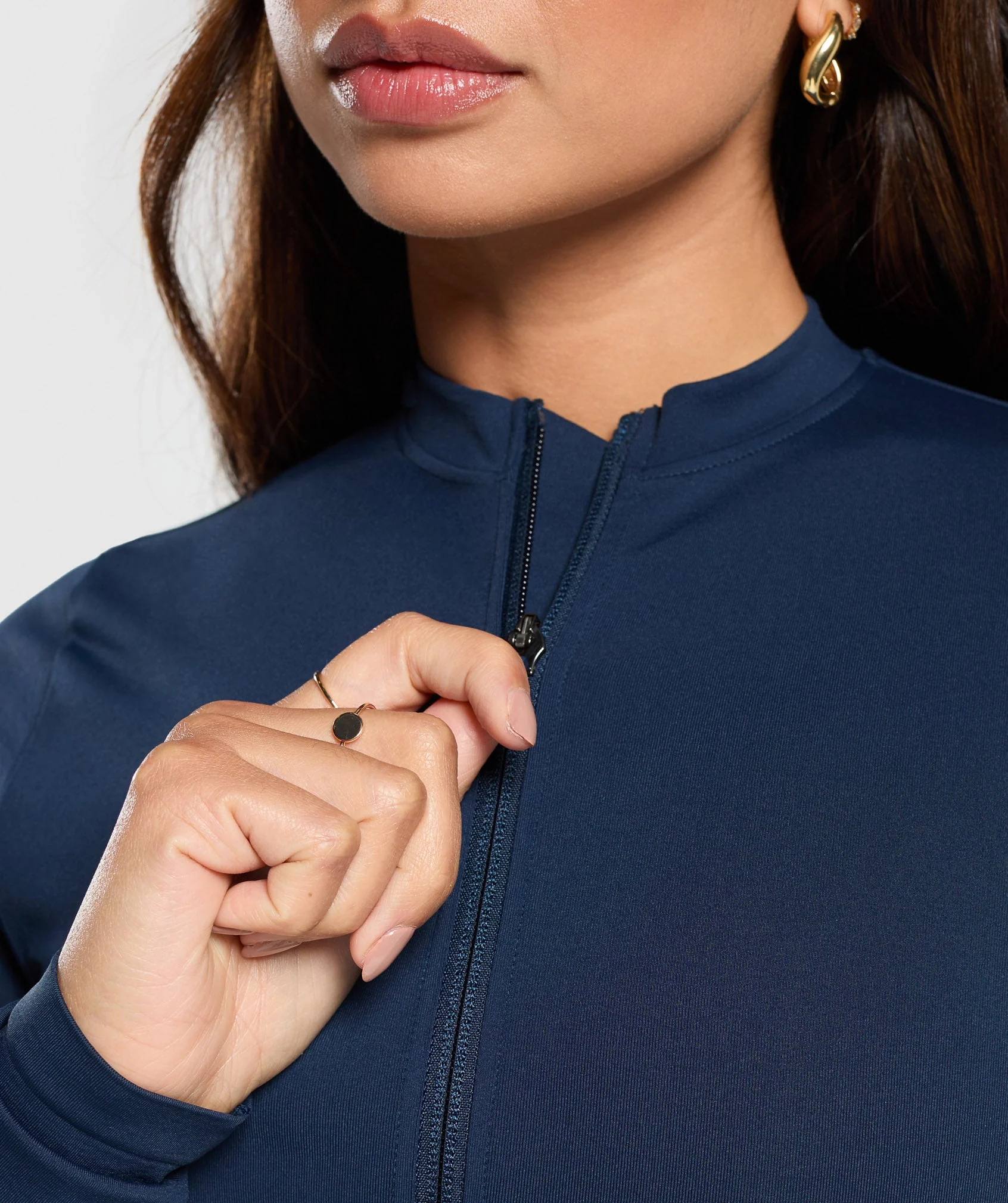 Everyday Seamless Zip Tracktop