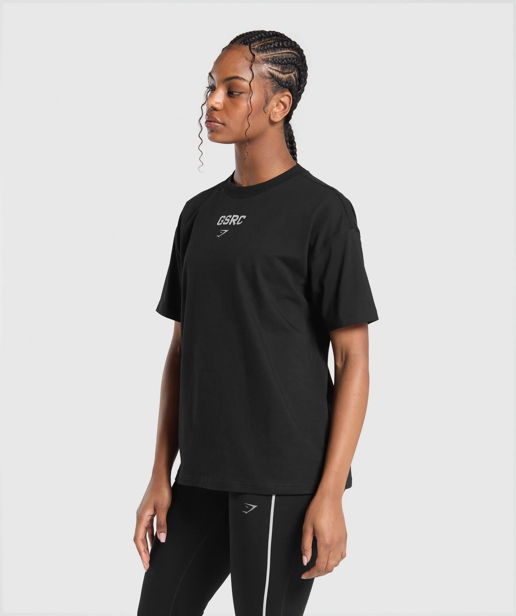 Running Graphic Oversized T-Shirt