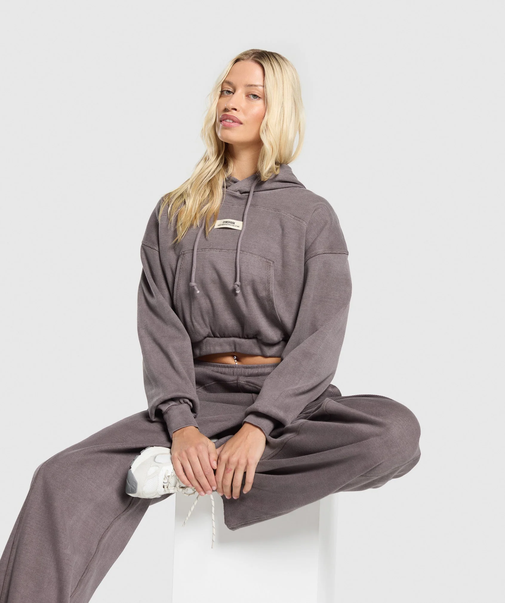 Rest Day Ribbed Hoodie