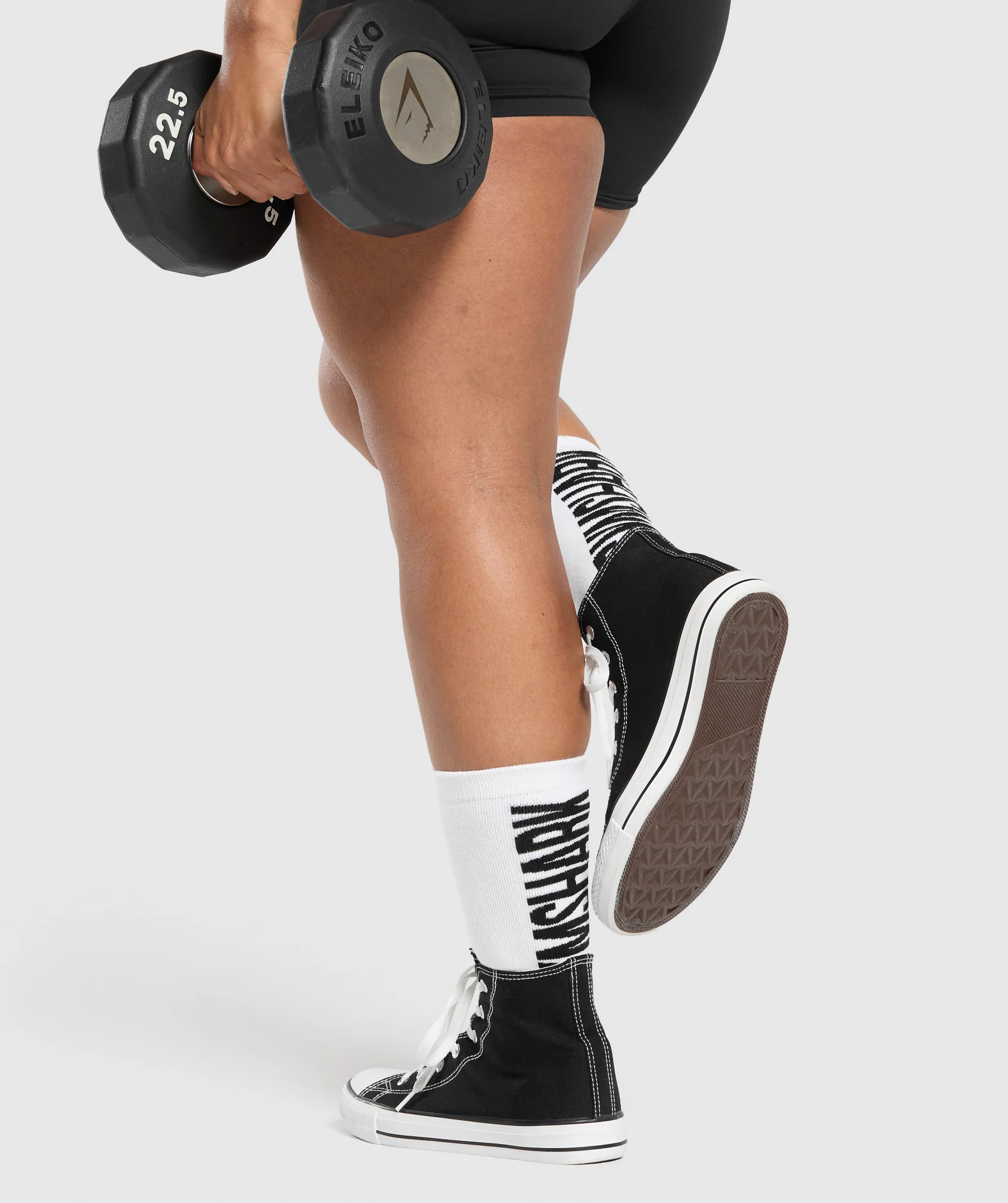 Plush Wordmark Crew Sock