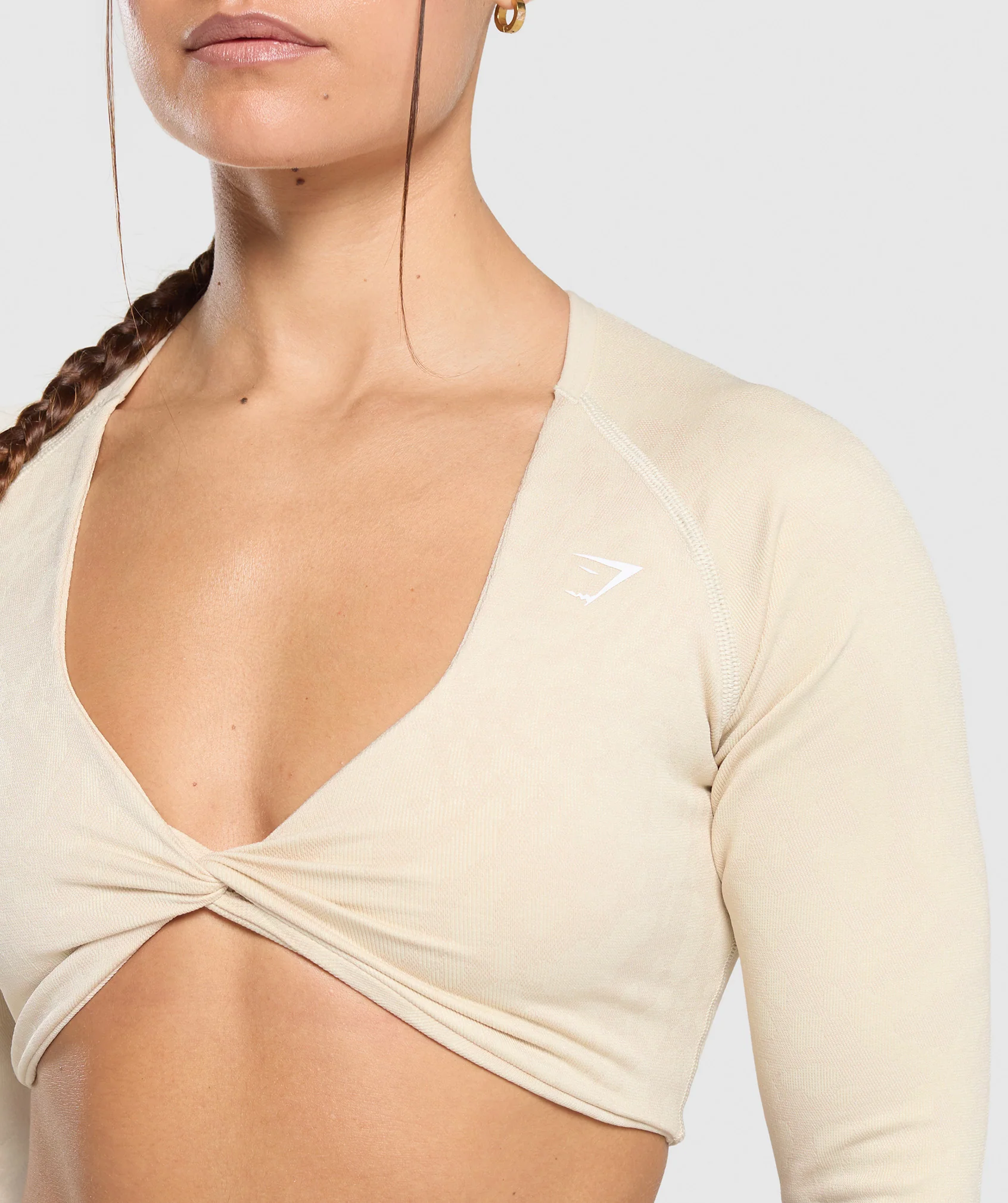Adapt Safari Long Sleeve Crop Top