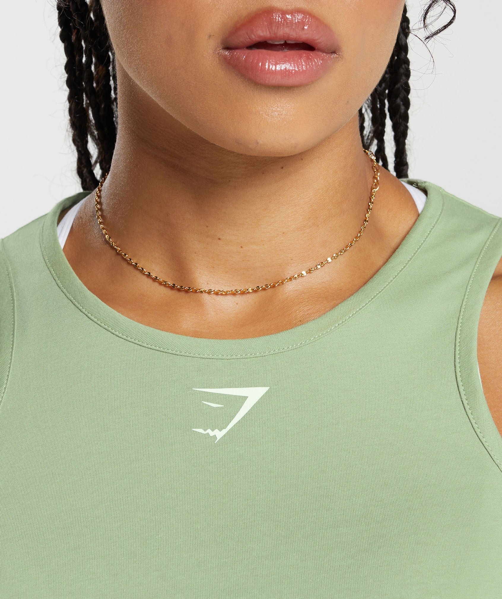 Lifting Essential Cotton Crop Tank