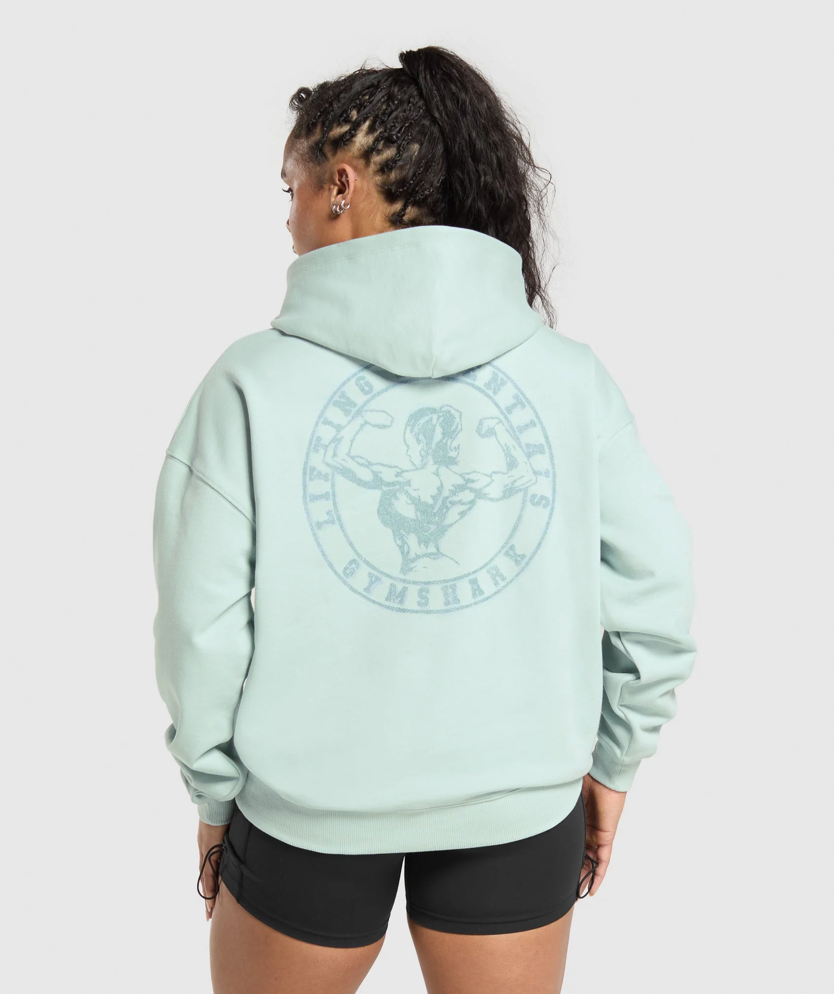 Back Gains Graphic Hoodie