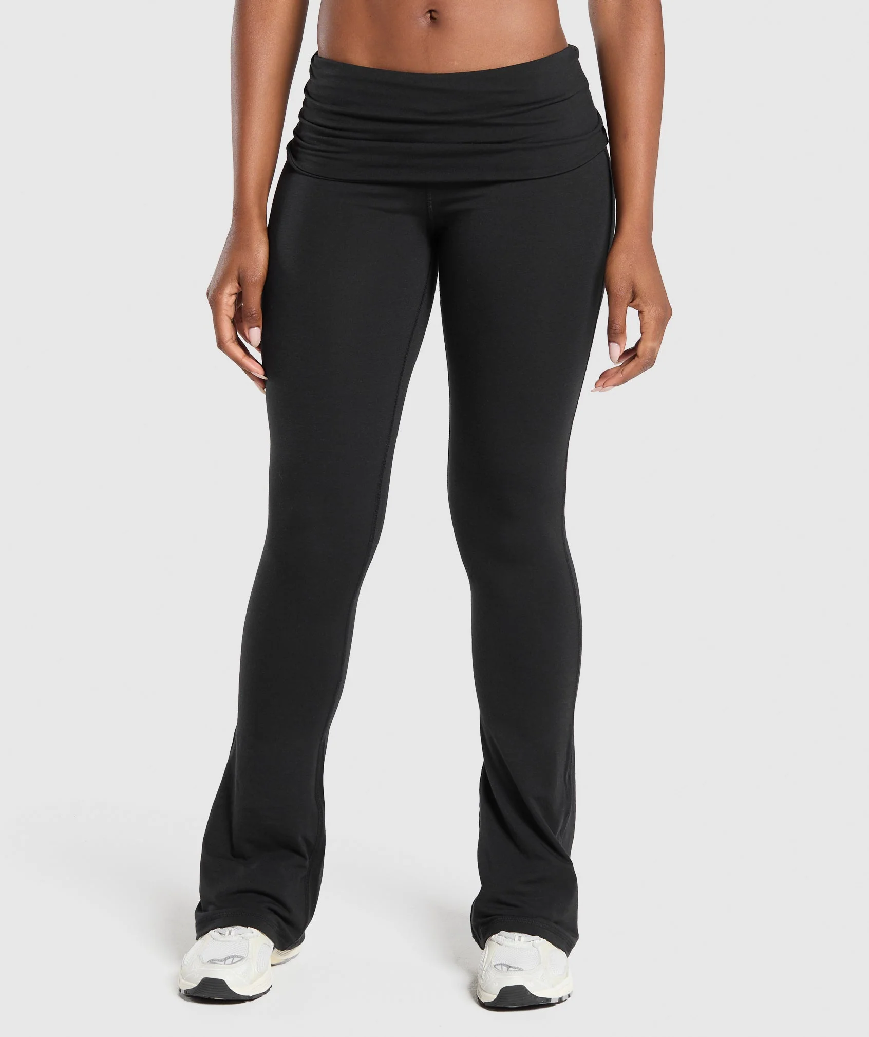 Foldover Flared Leggings