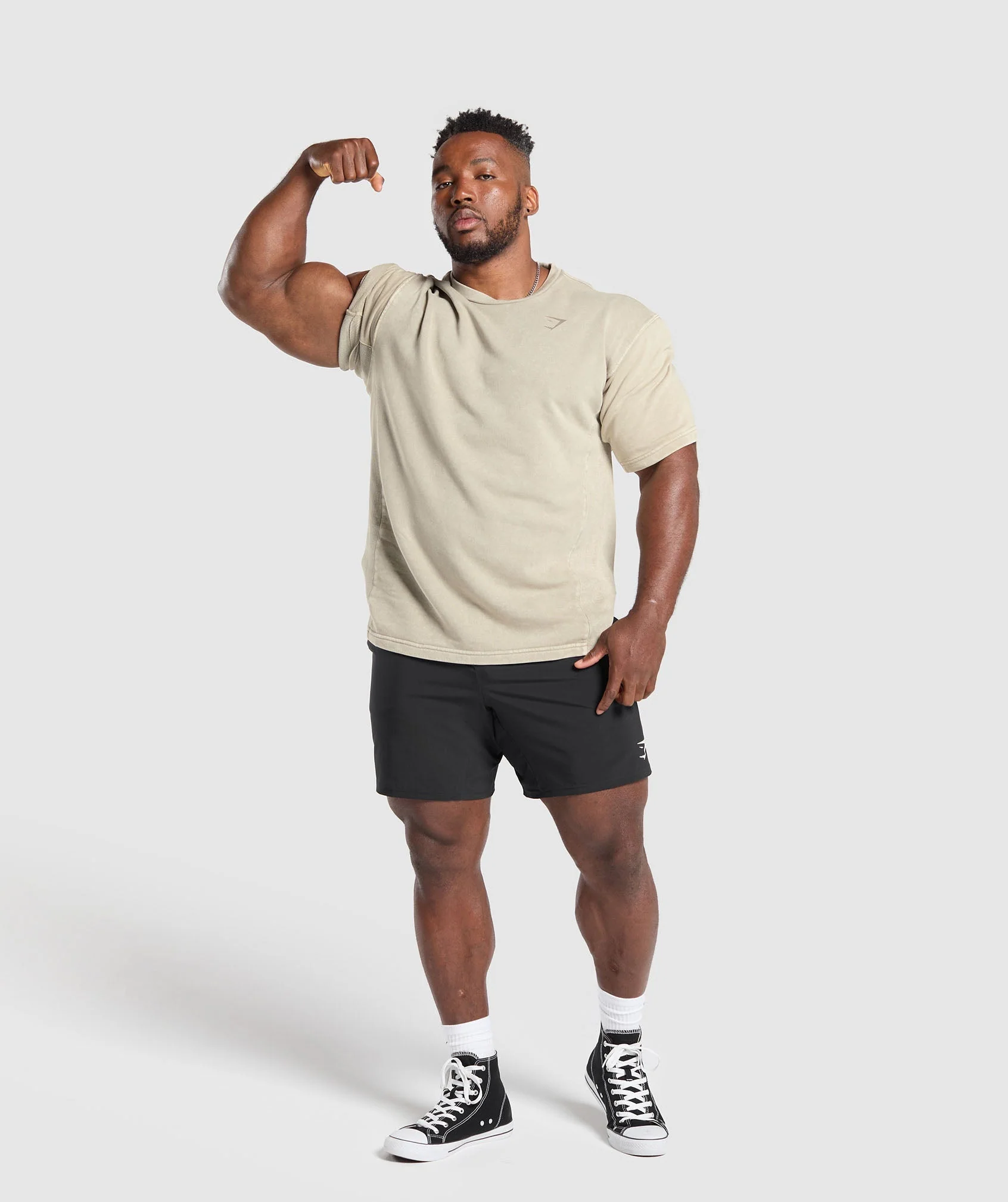 Power Washed Short Sleeve Crew