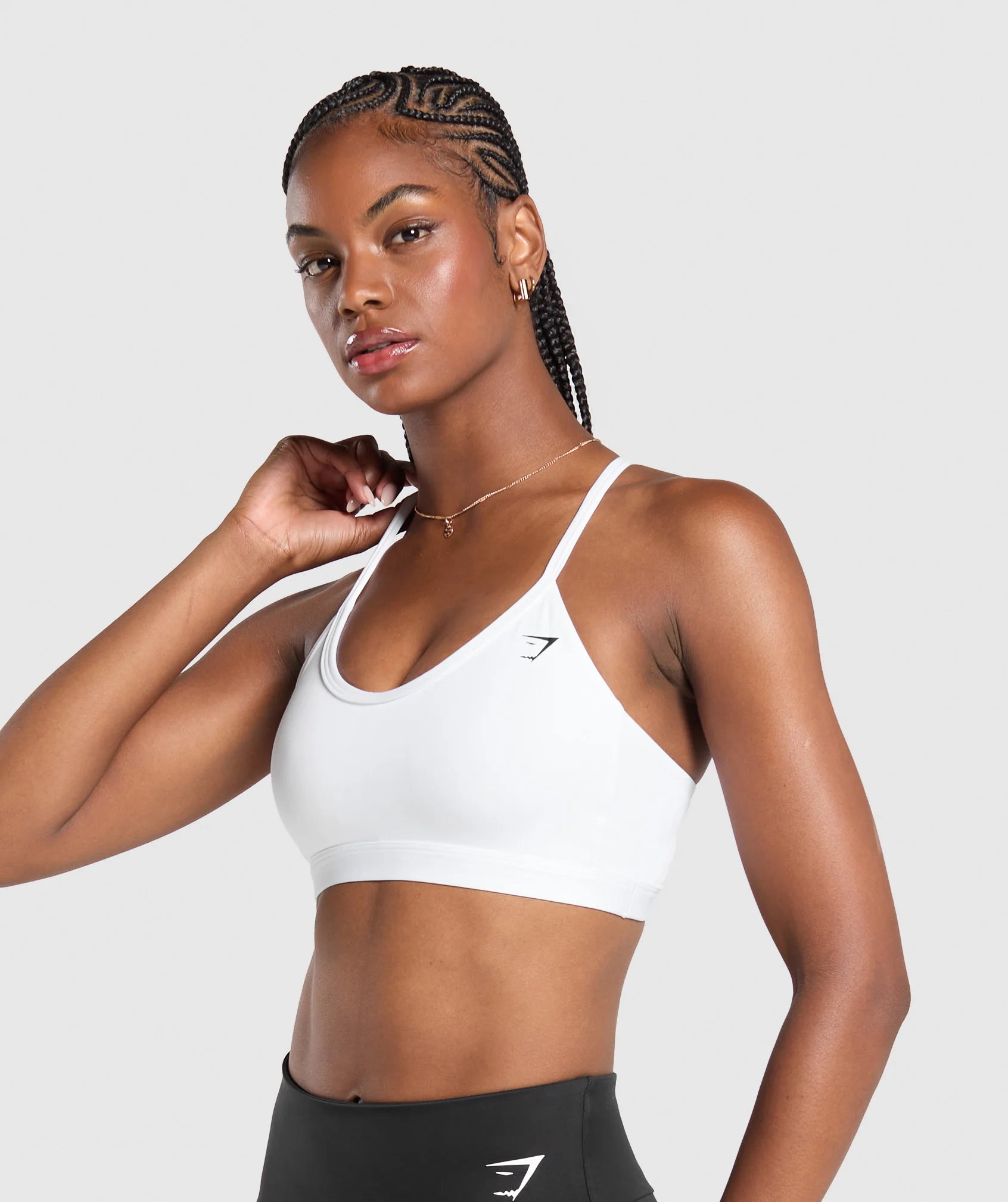 V Neck Sports Bra