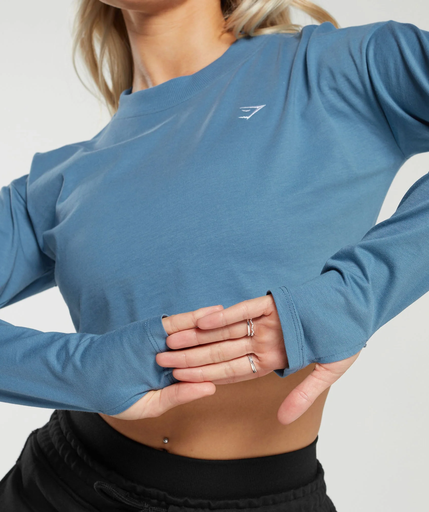 Lifting Long Sleeve Crop Top