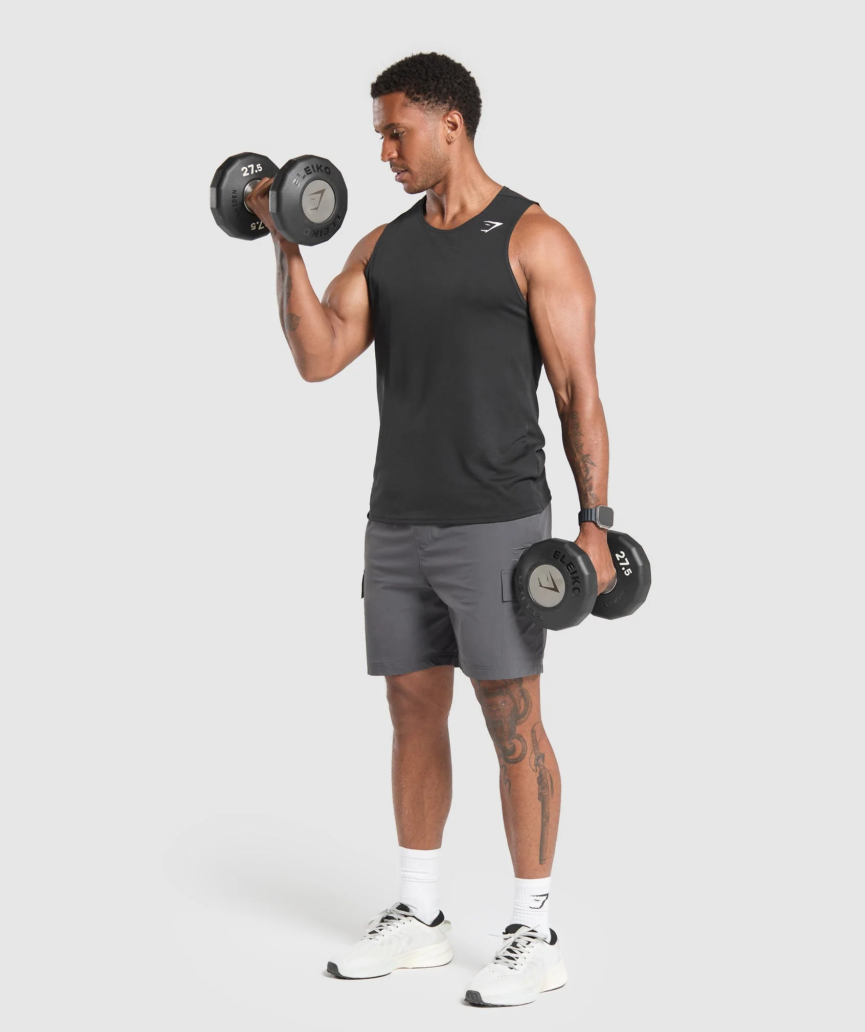 Stretch Woven Cargo Shorts