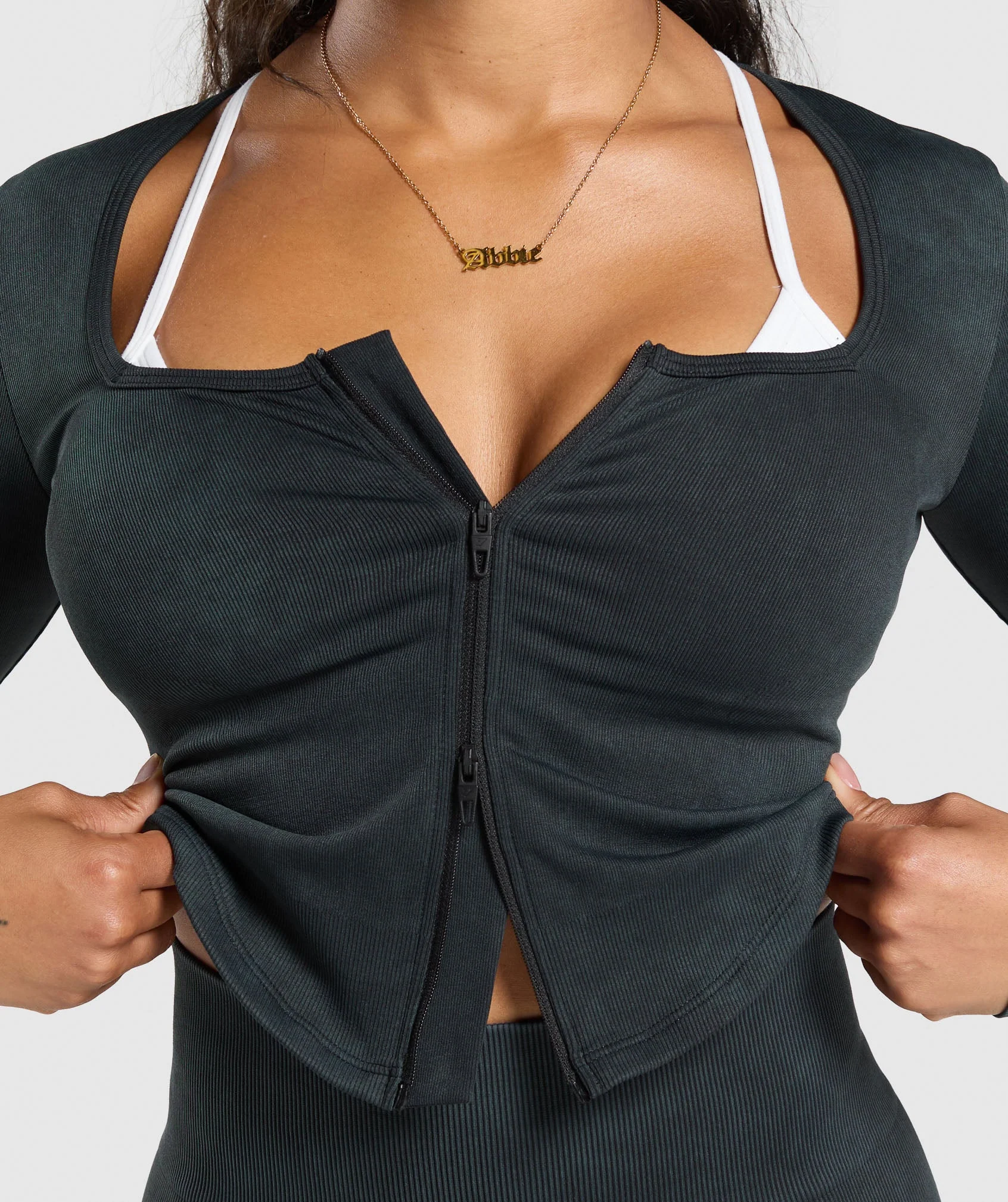 Gains Seamless Zip Up