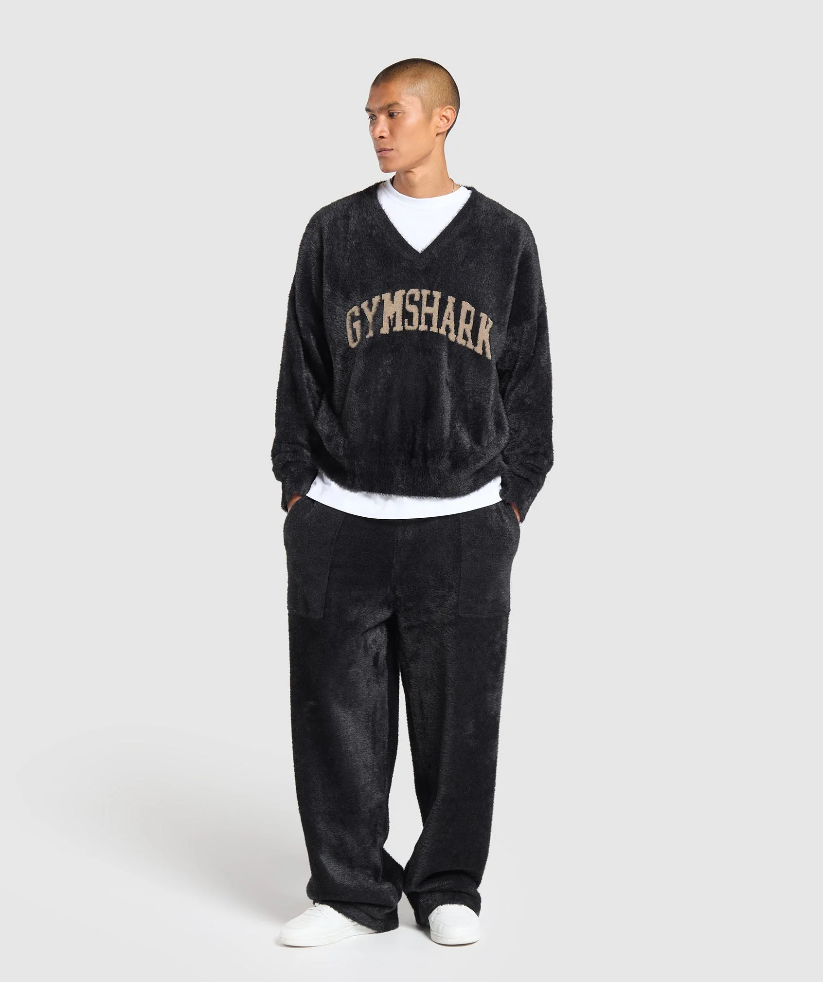 V-Neck Knitted Jumper