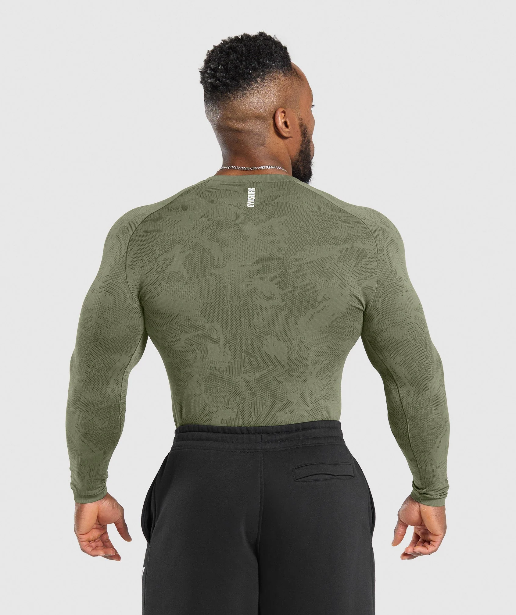 Geo Seamless Long Sleeve T-Shirt