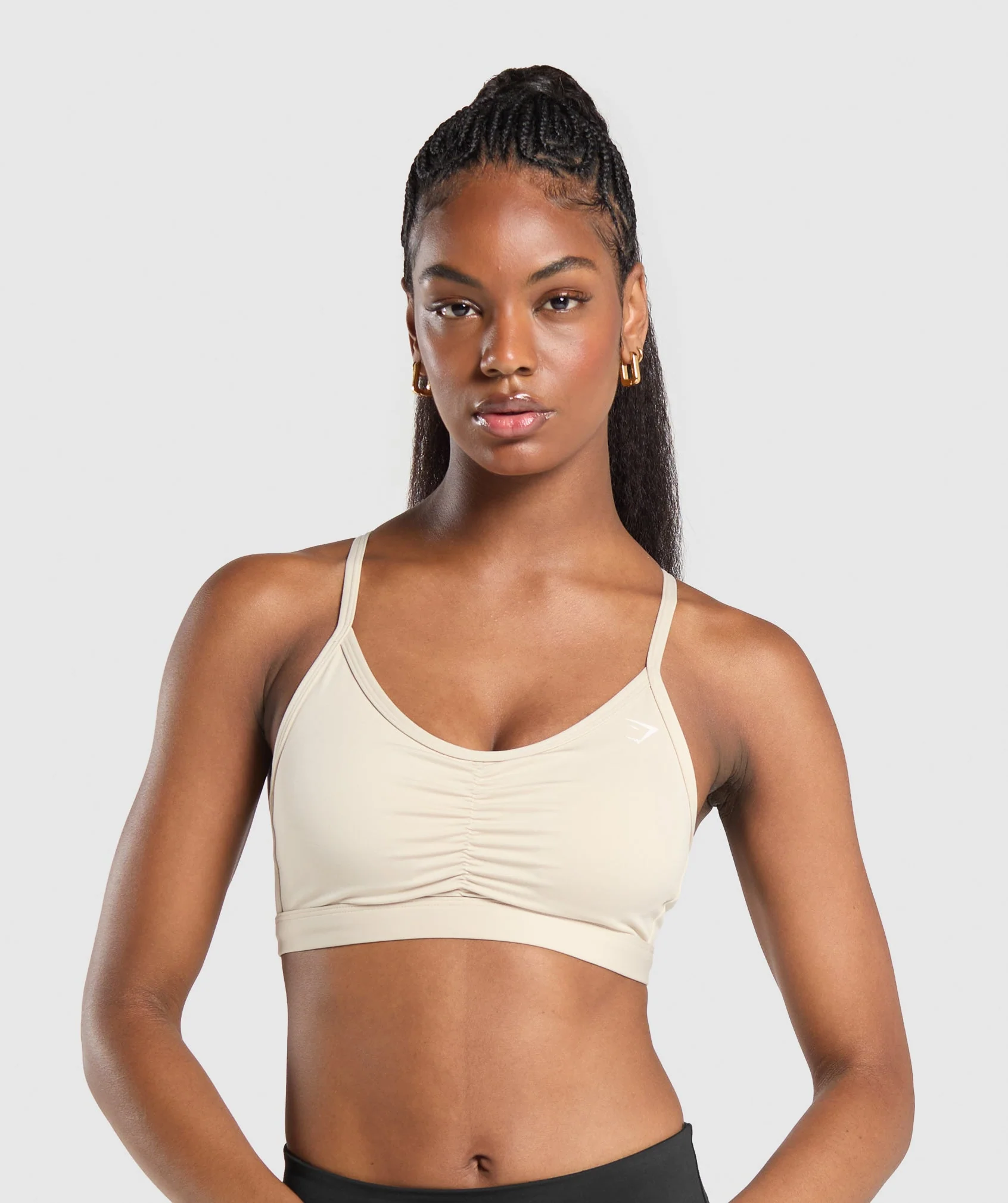 Ruched Sports Bra
