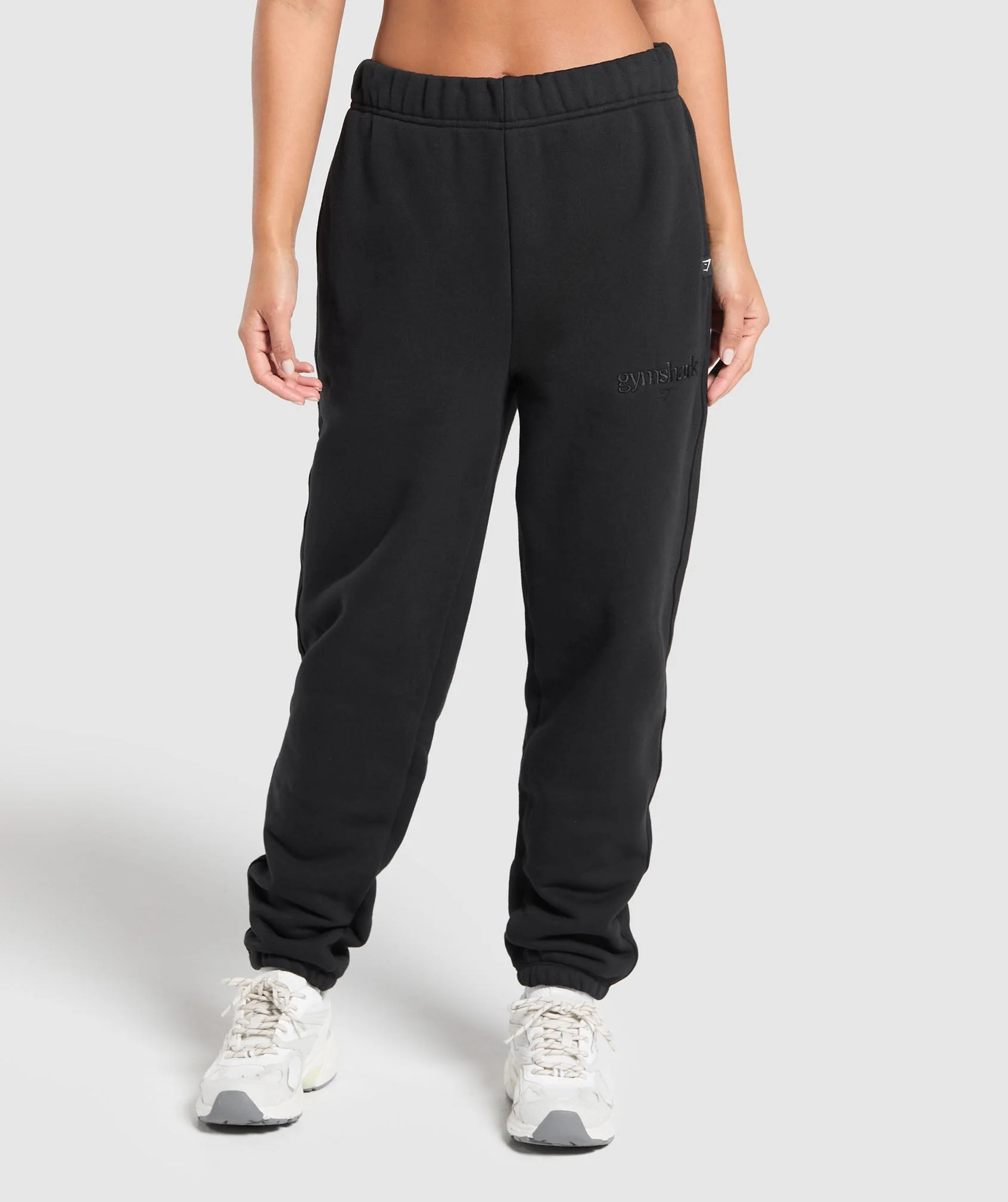 Embroidered Logo Oversized Joggers