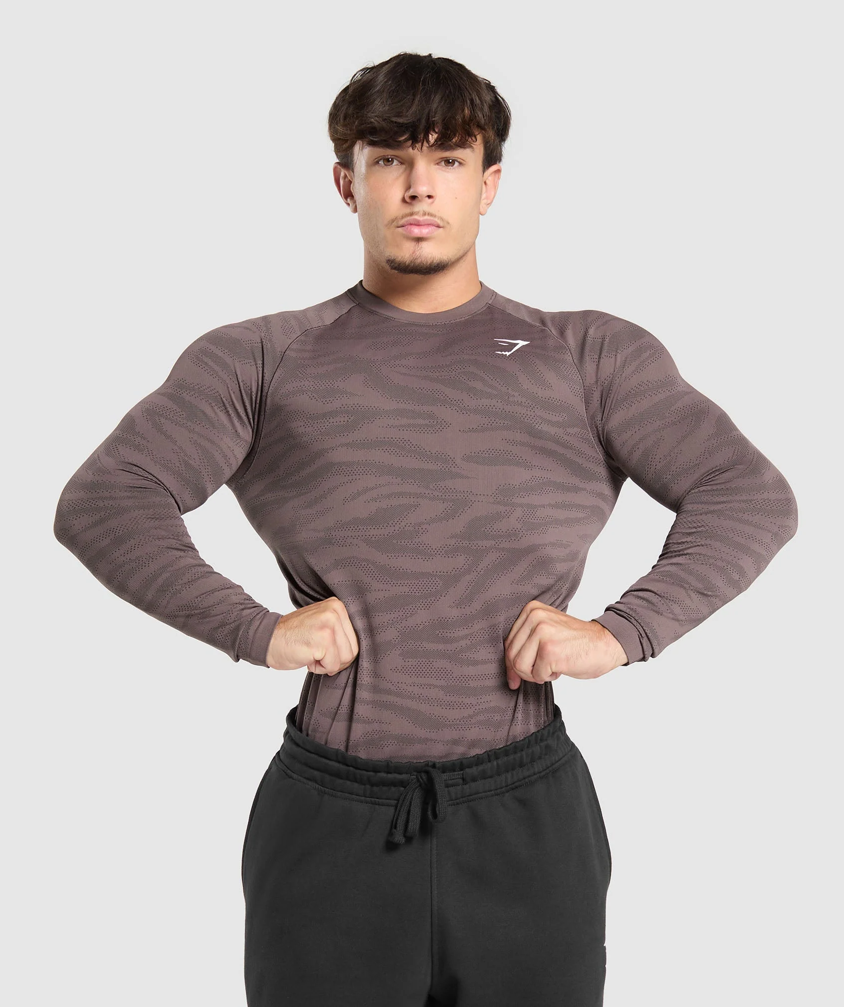 Geo Animal Seamless Long Sleeve T-Shirt