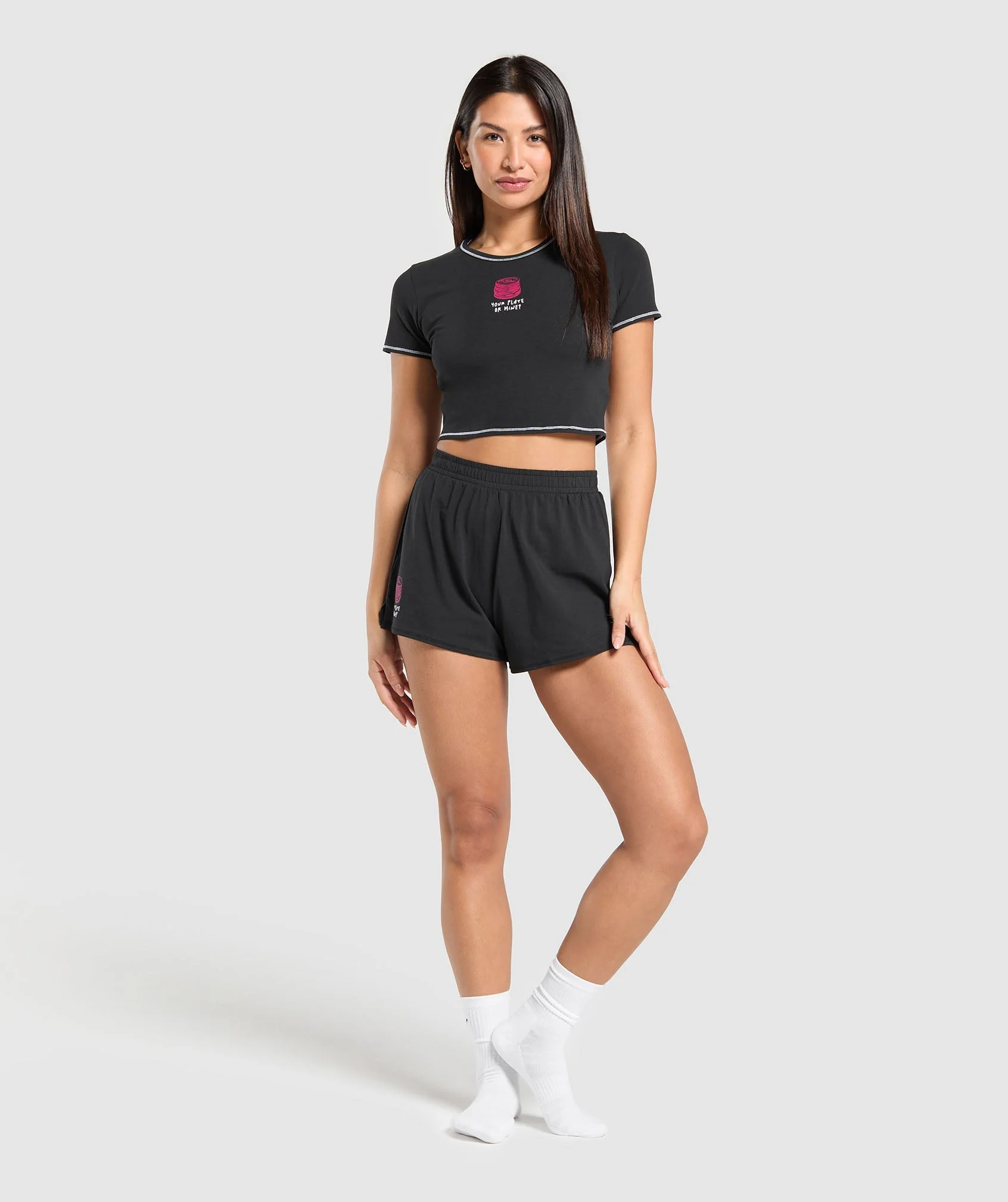 Your Plate or Mine Baby Tee