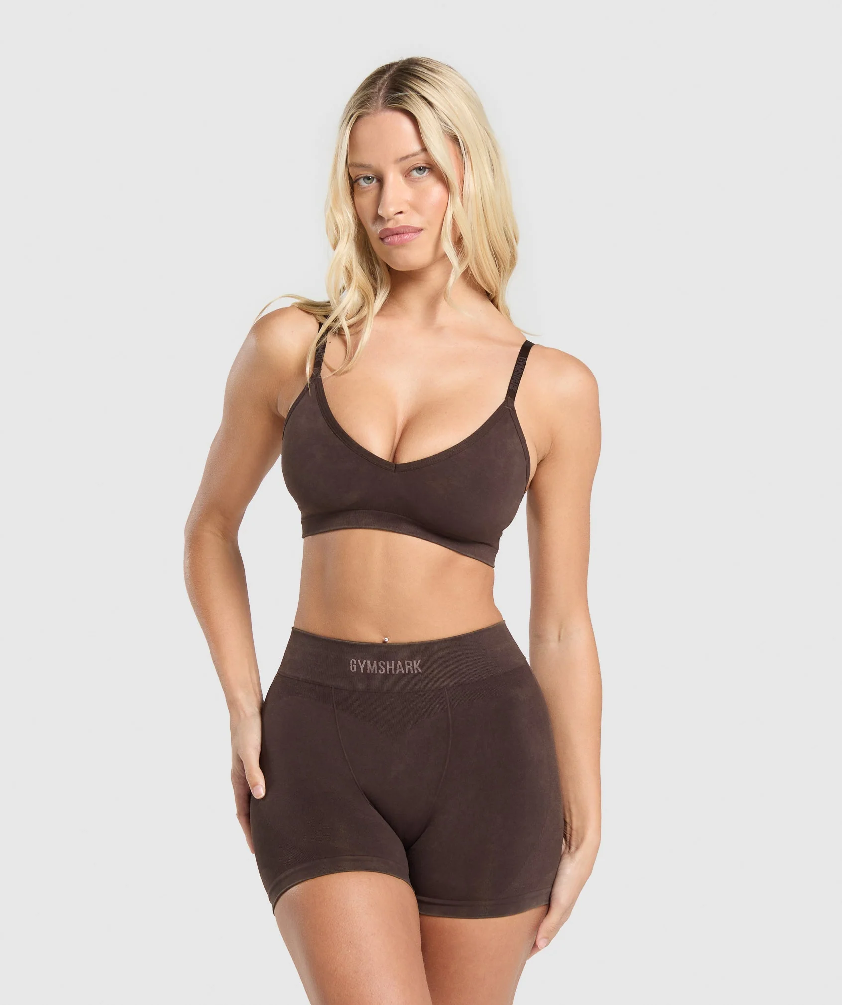 Seamless V Neck Bralette