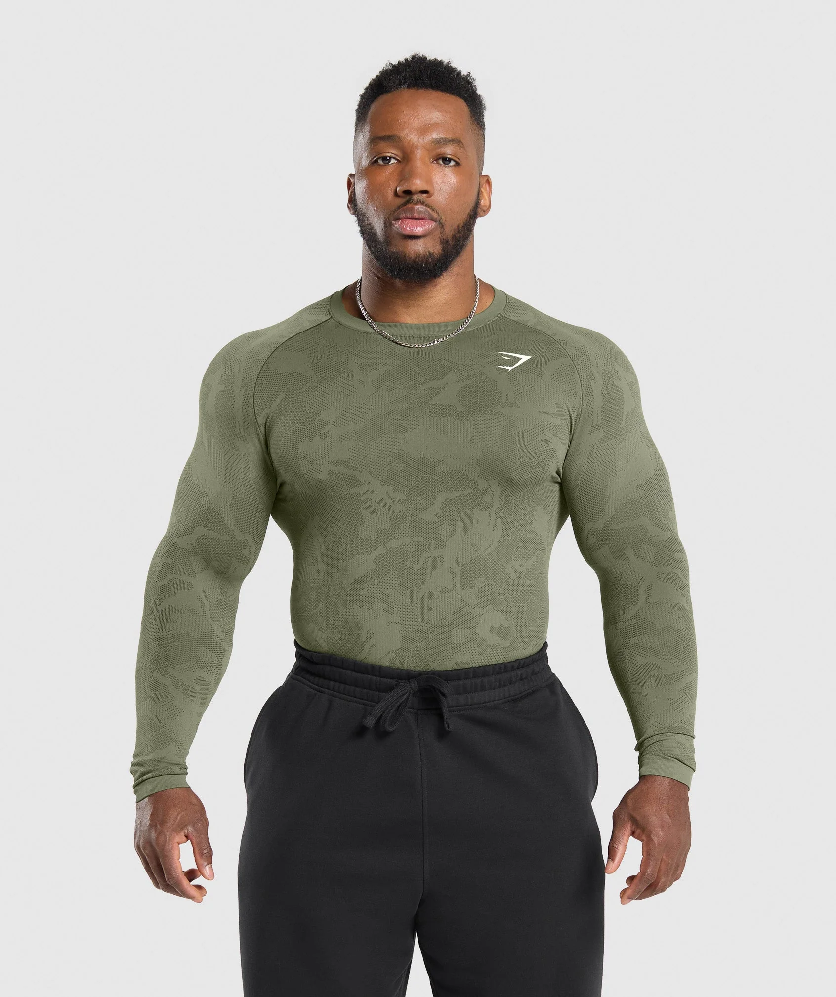 Geo Seamless Long Sleeve T-Shirt
