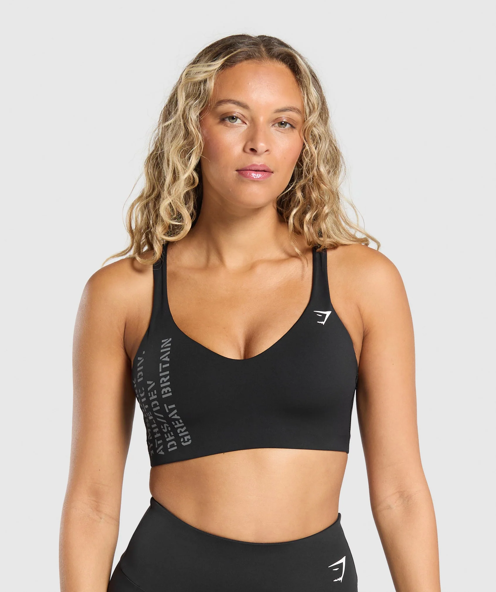 Strappy Back Medium Support Sports Bra