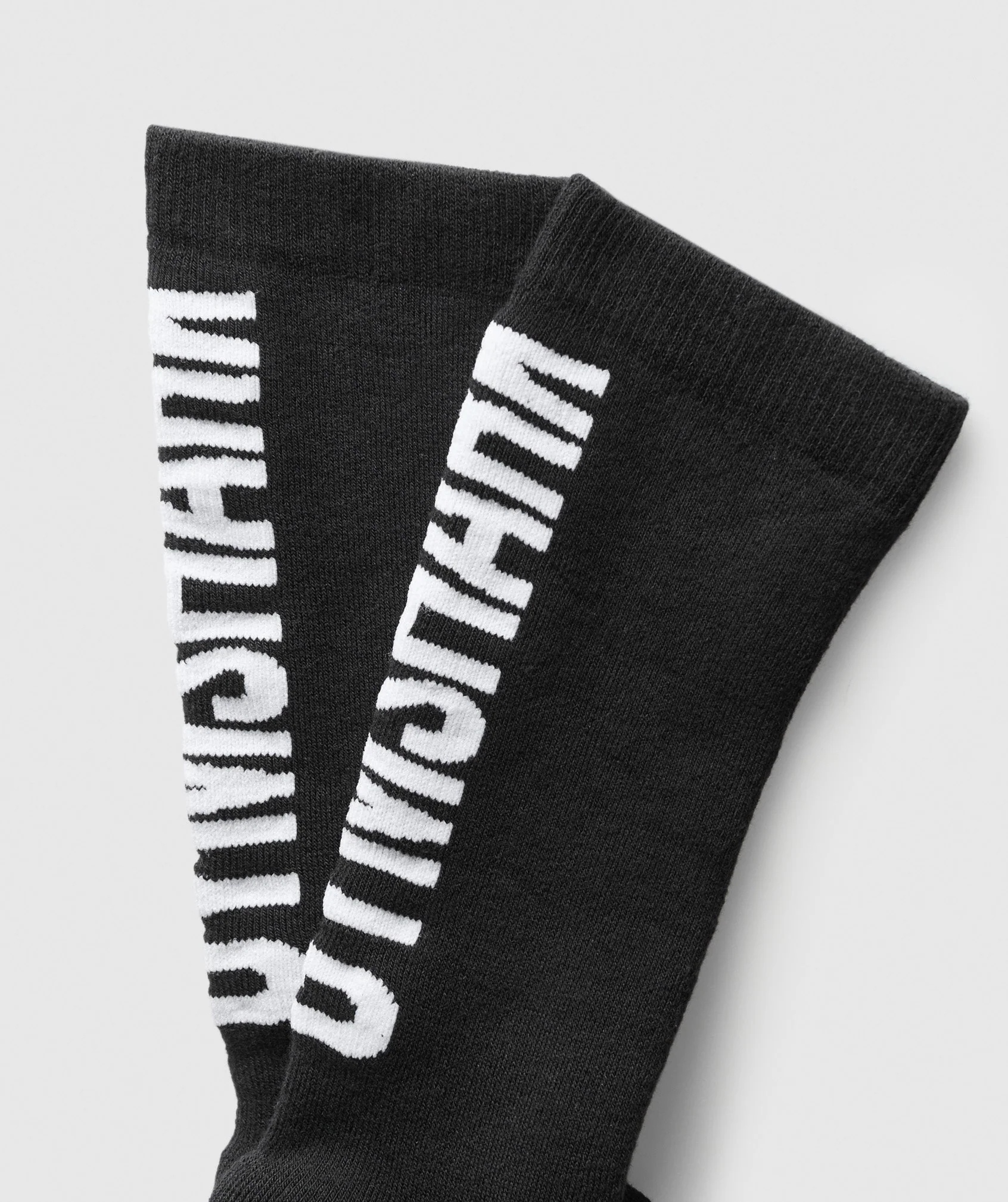 Plush Wordmark Crew Sock