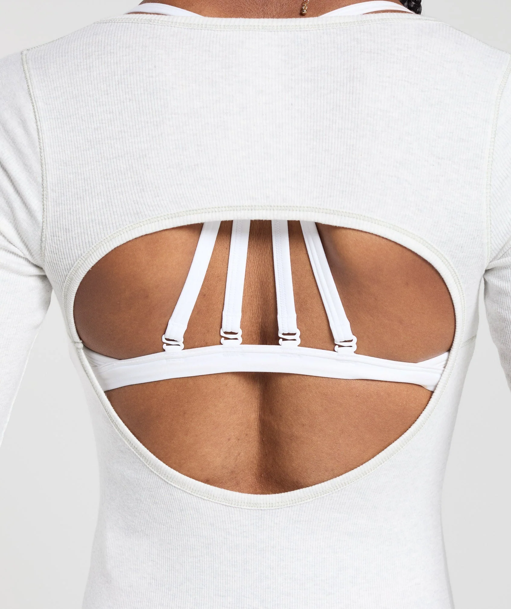 Ribbed Cotton Long Sleeve Bodysuit