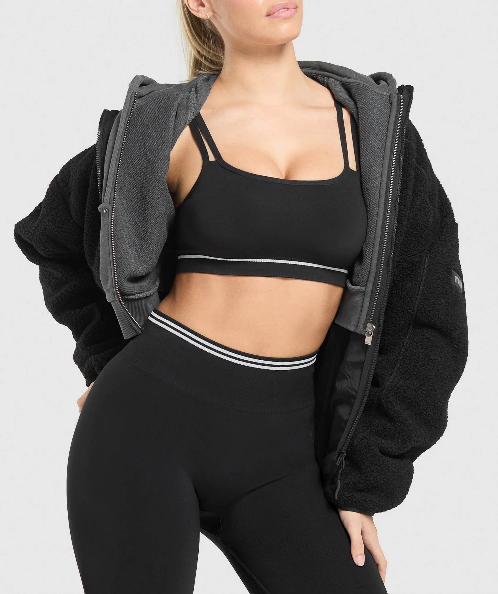 Contrast Seamless Sports Bra