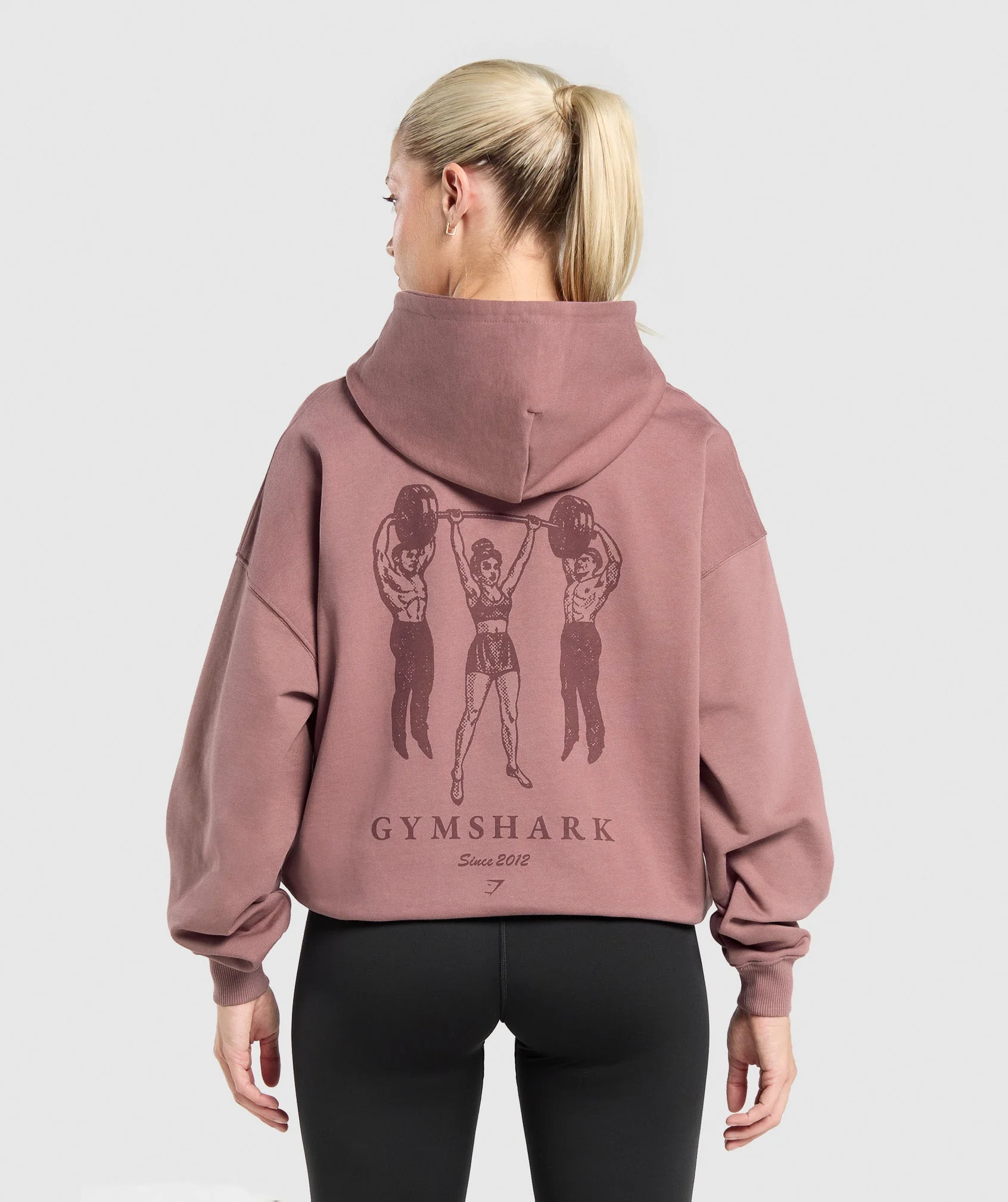 Retro Lifting Oversized Hoodie