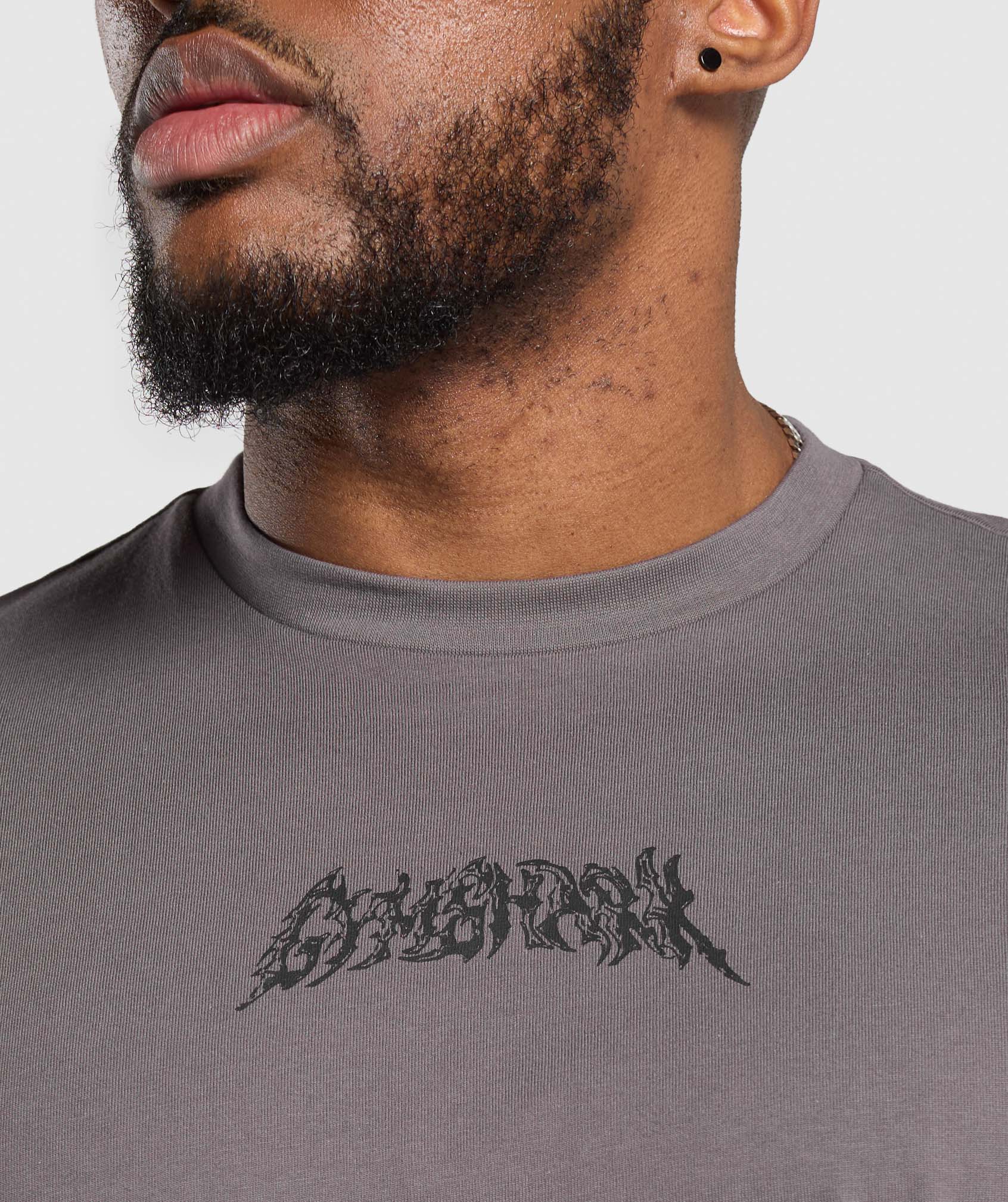 Metal Lifting Graphic T-Shirt