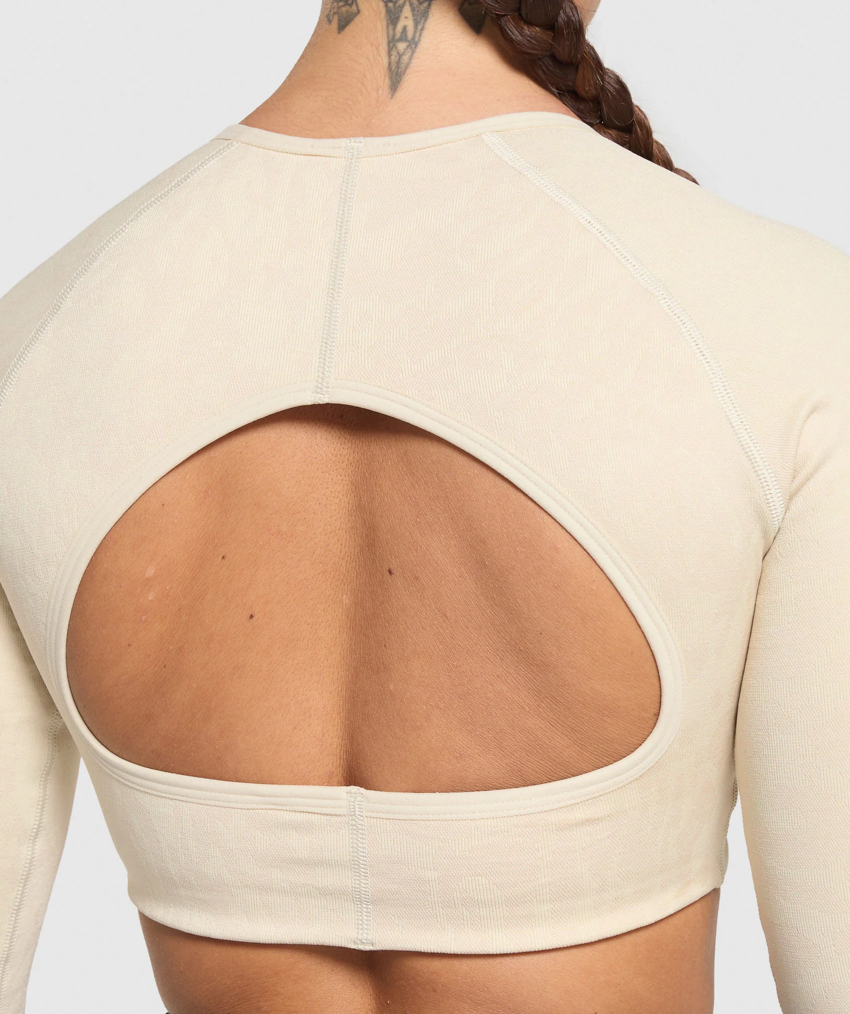 Adapt Safari Long Sleeve Crop Top