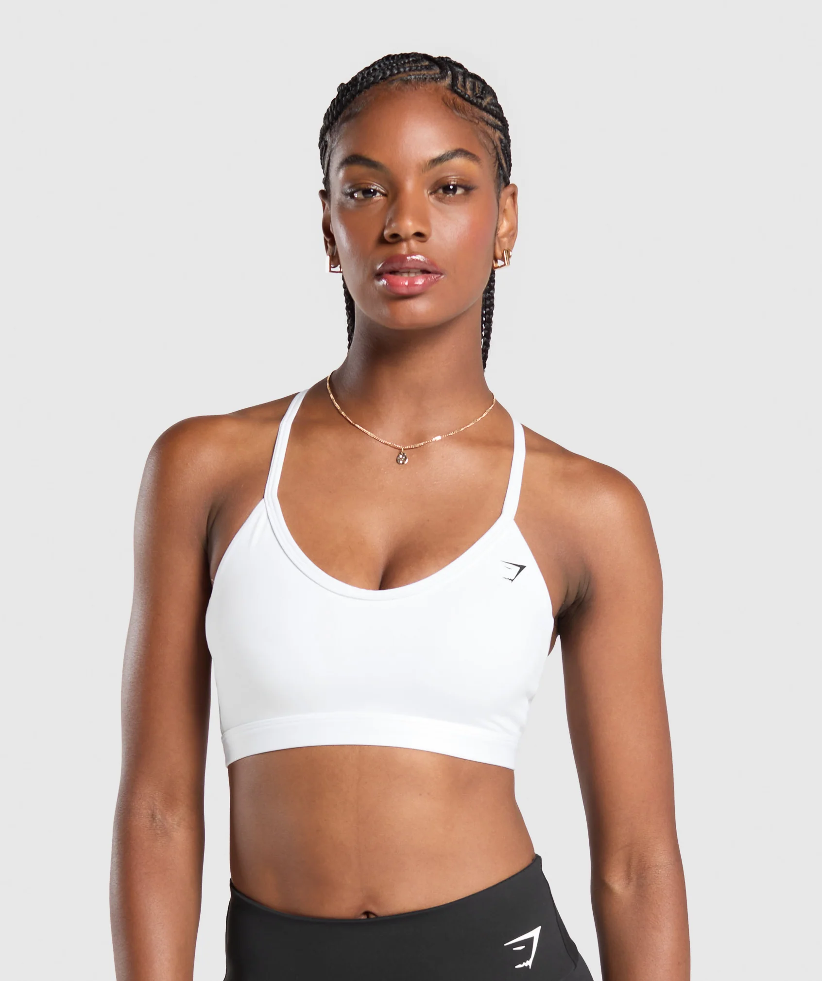 V Neck Sports Bra