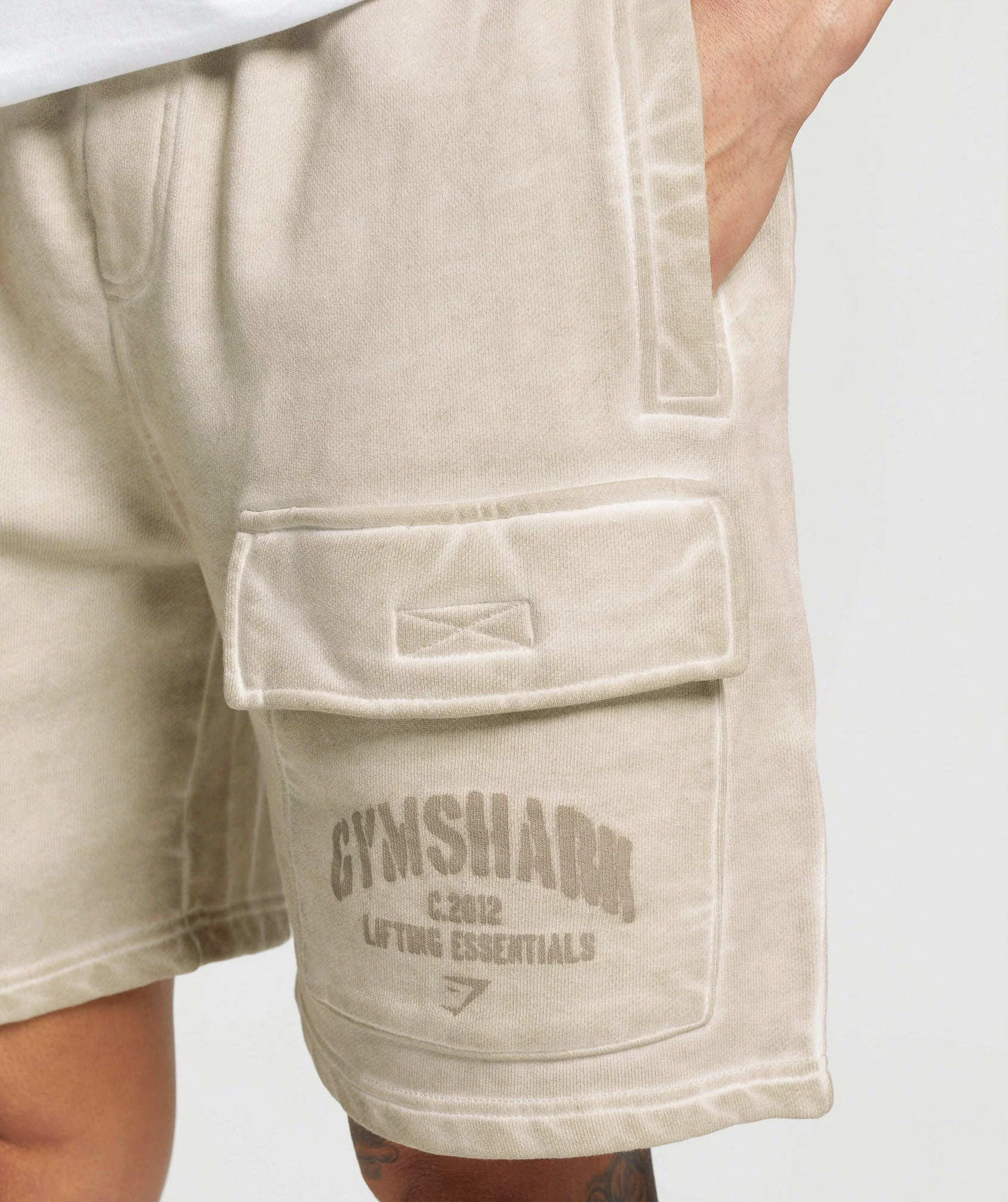 Heavyweight Washed Cargo Shorts