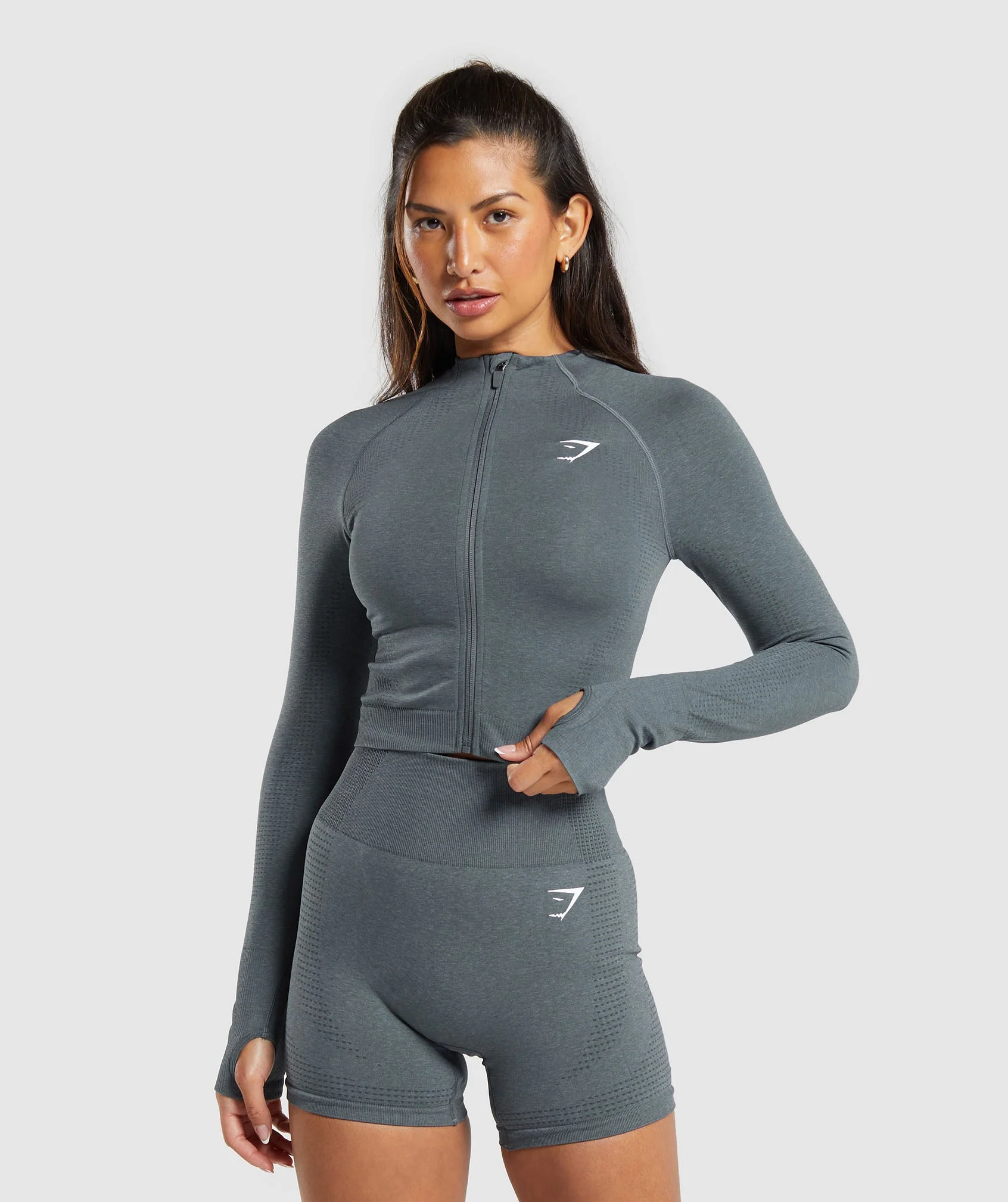 Vital Seamless 2.0 Midi Zip Up Jacket