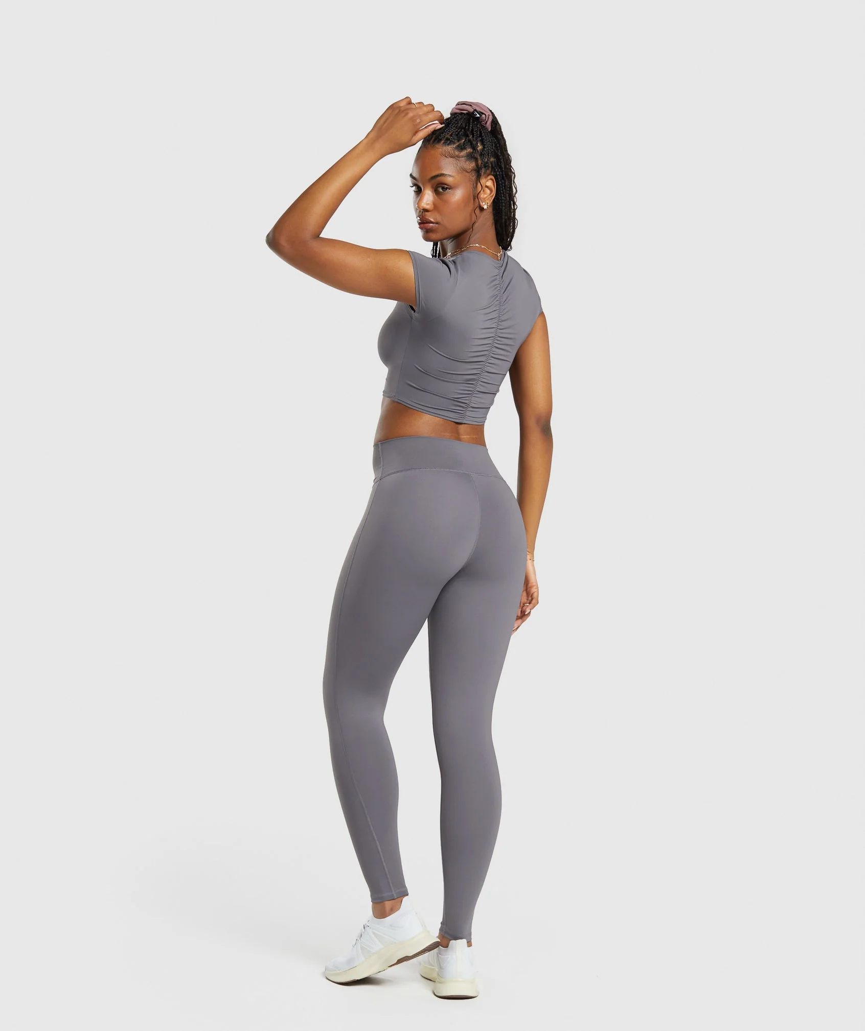Elevate Ruched Crop Top