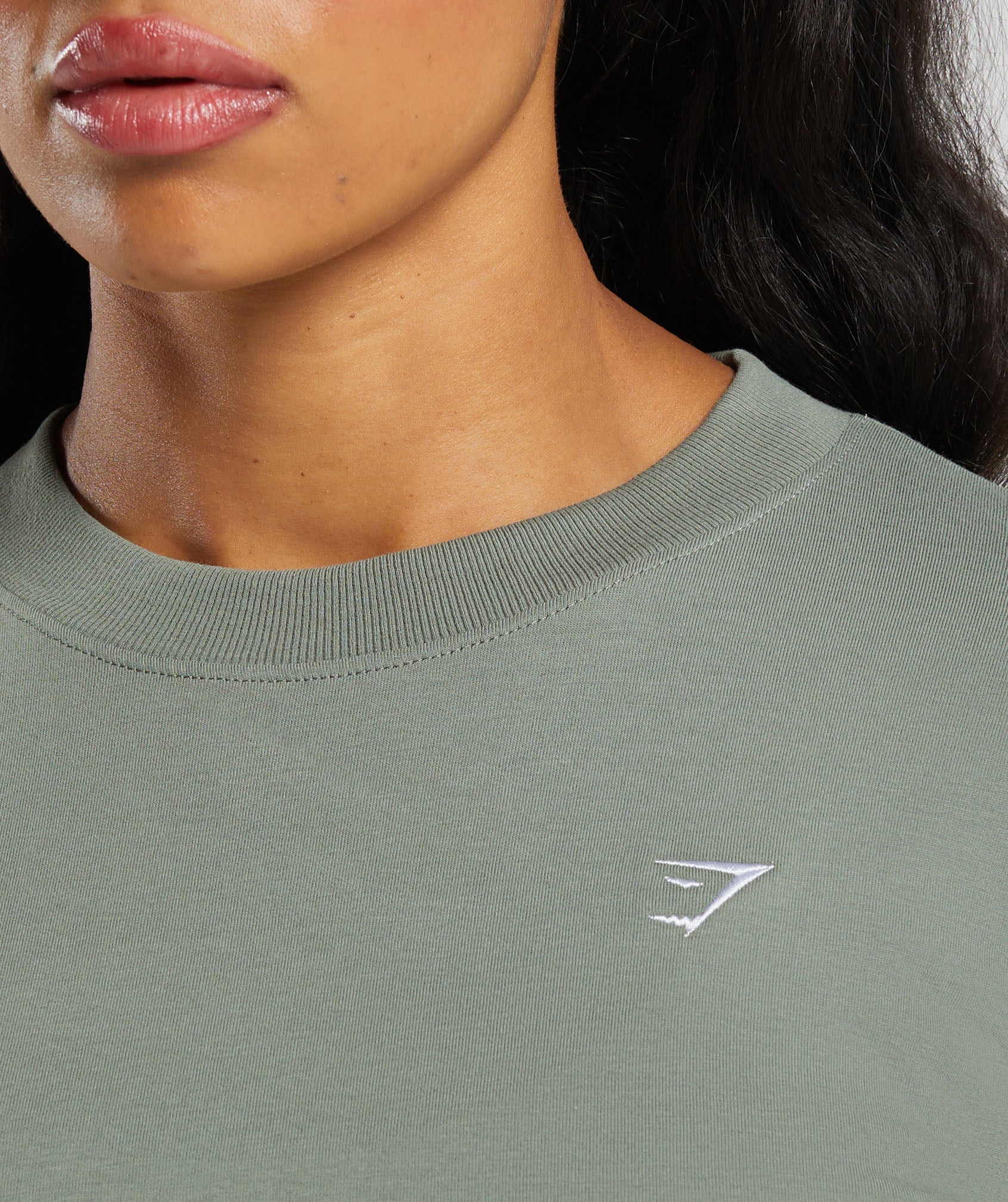 Lifting Long Sleeve Crop Top