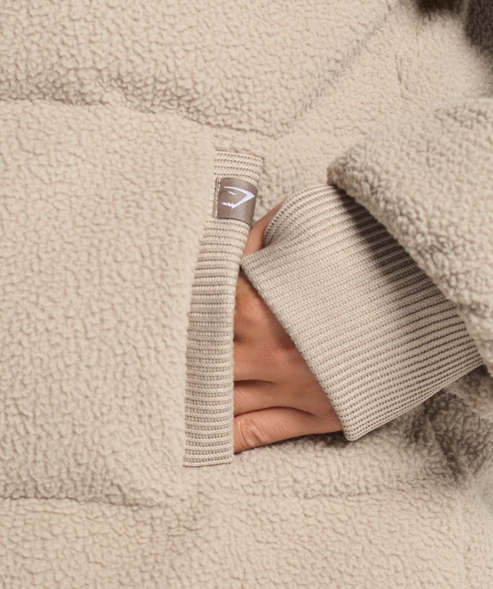 Sherpa Puffer Jacket