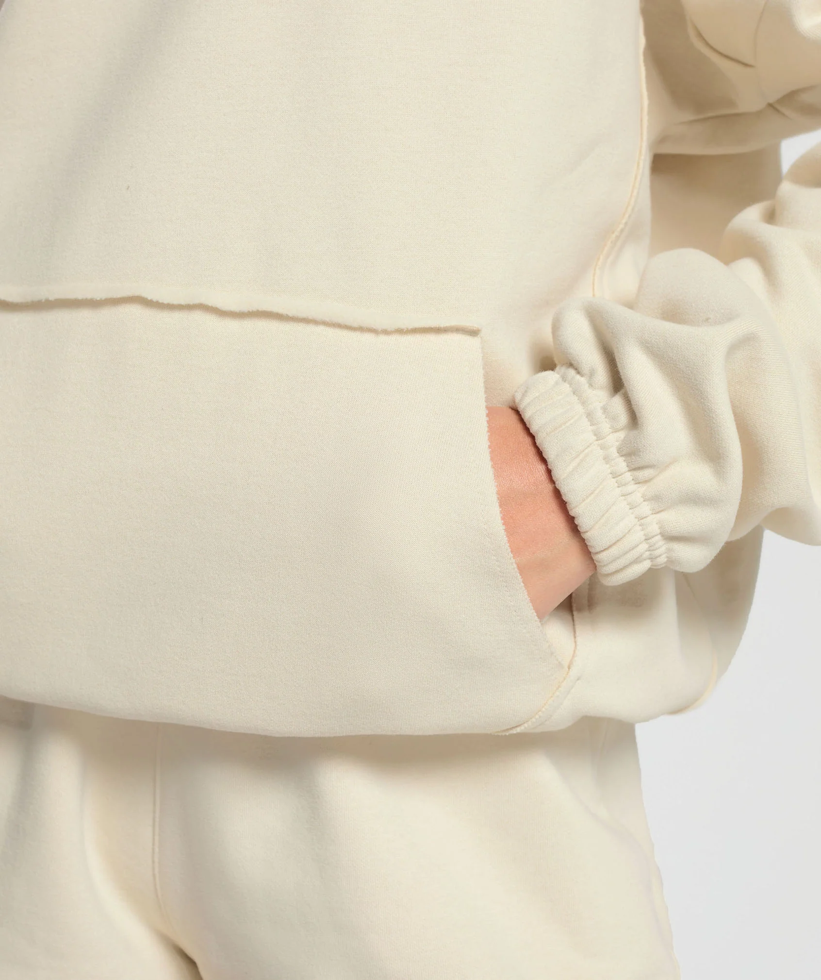 Fleece Oversized Sweatshirt