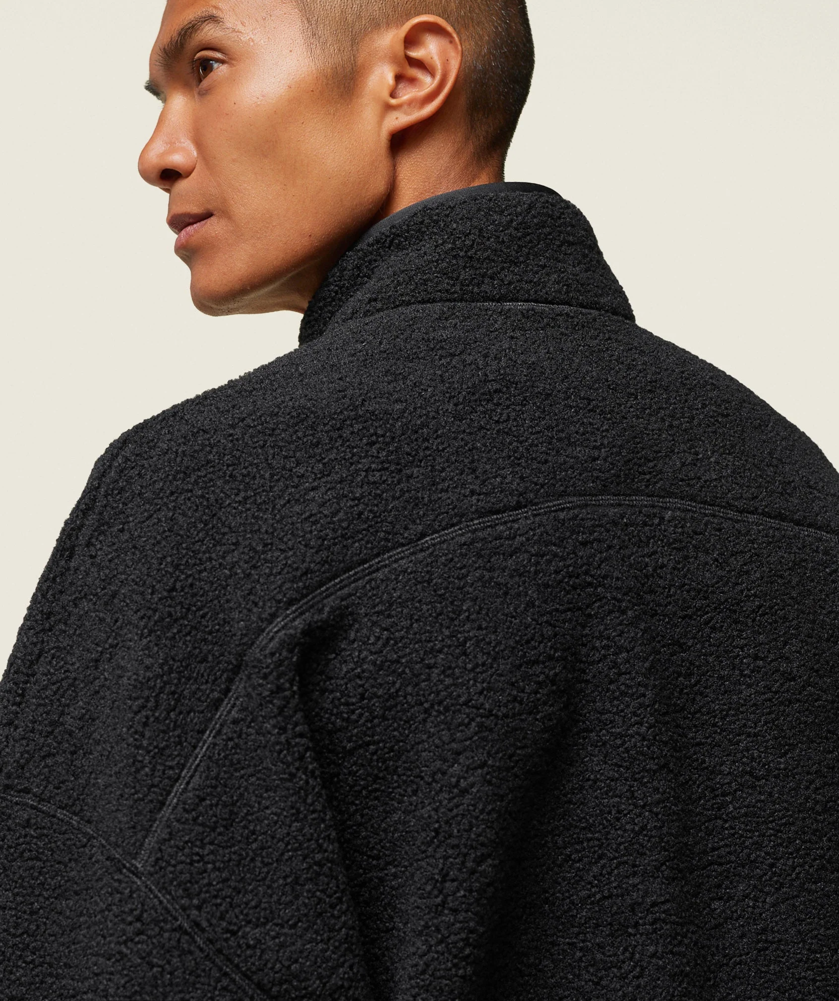 everywear Half Zip Sherpa Jacket