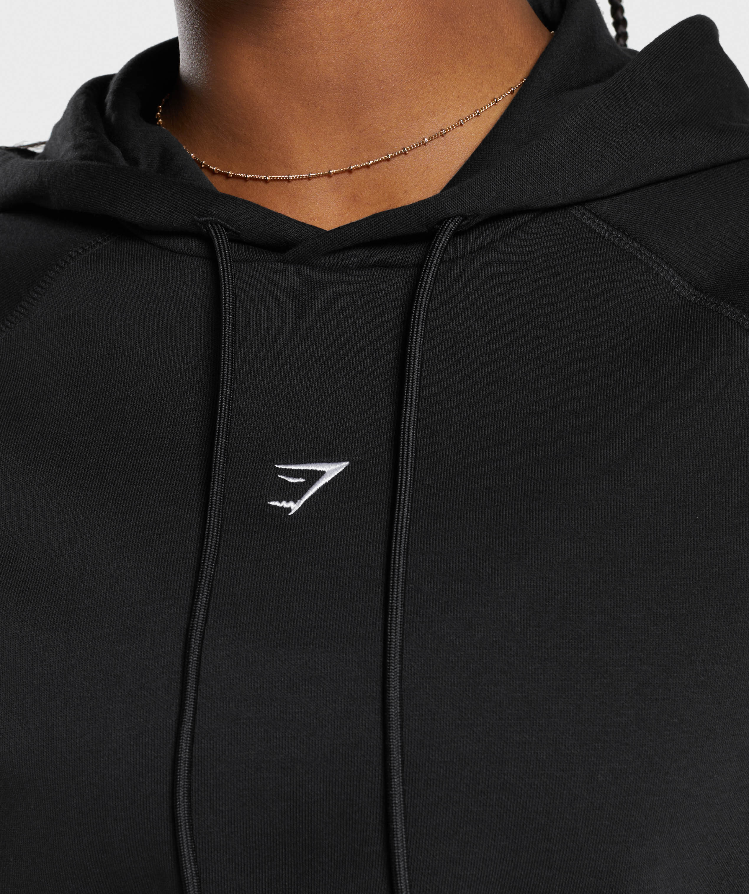 Training Fleece Cropped Hoodie