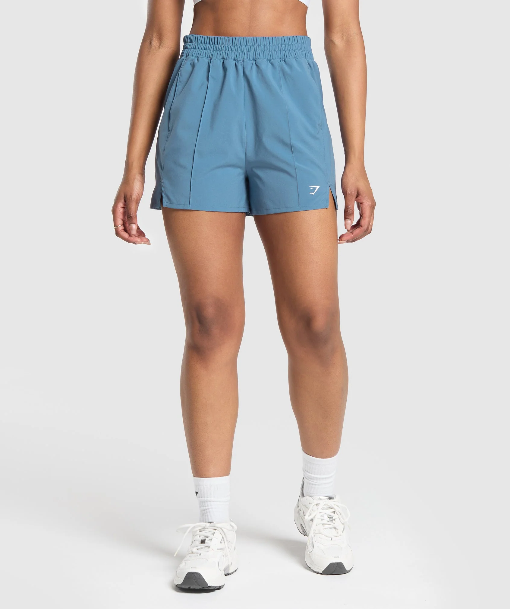 Pintuck Shorts