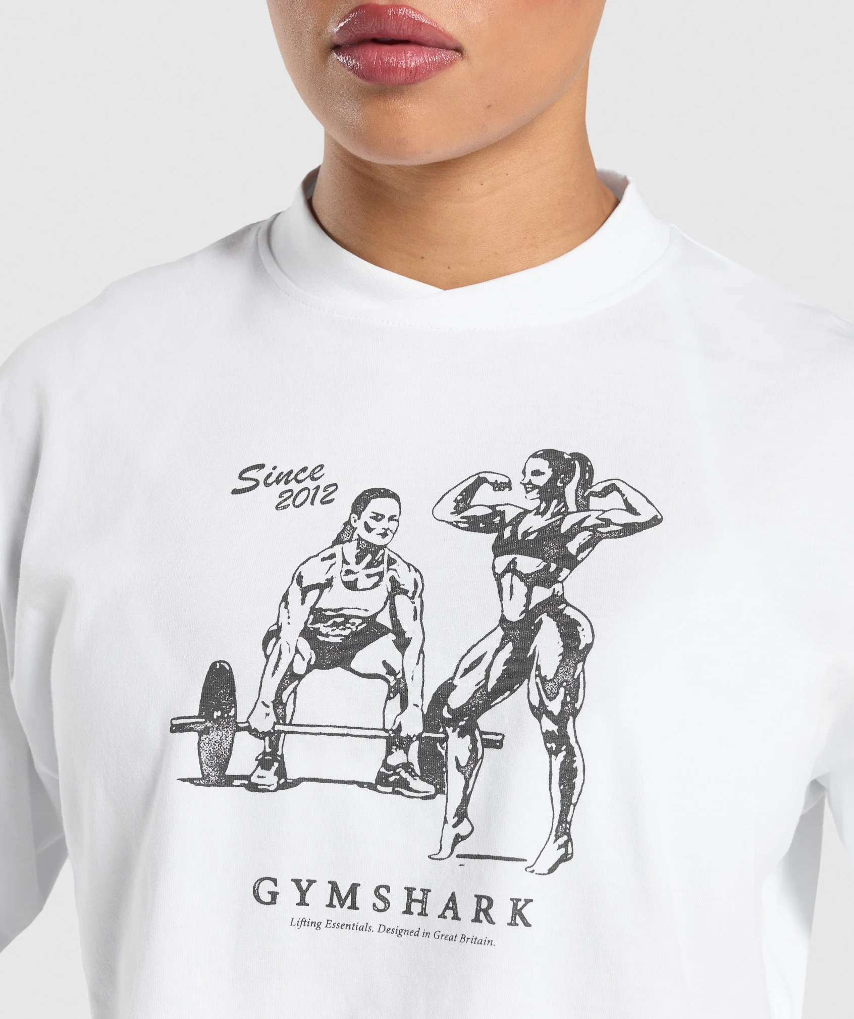 Two Strong Women Midi Long Sleeve Top