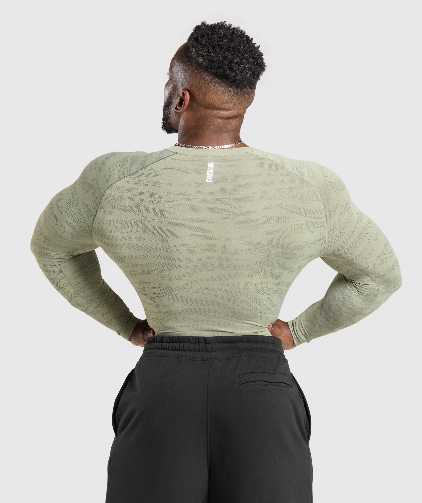 Geo Animal Seamless Long Sleeve T-Shirt